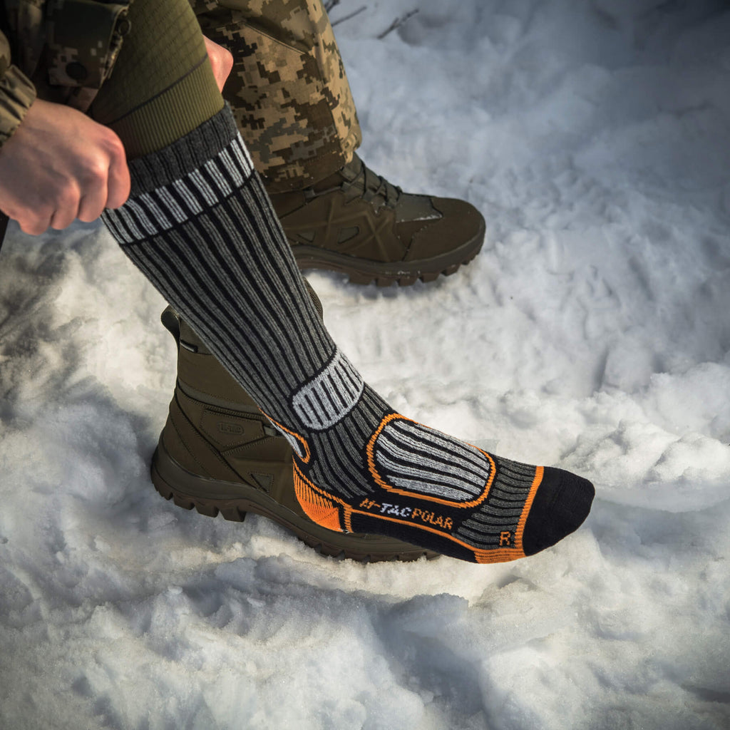 M-Tac шкарпетки Polar Merino 40% Long Black