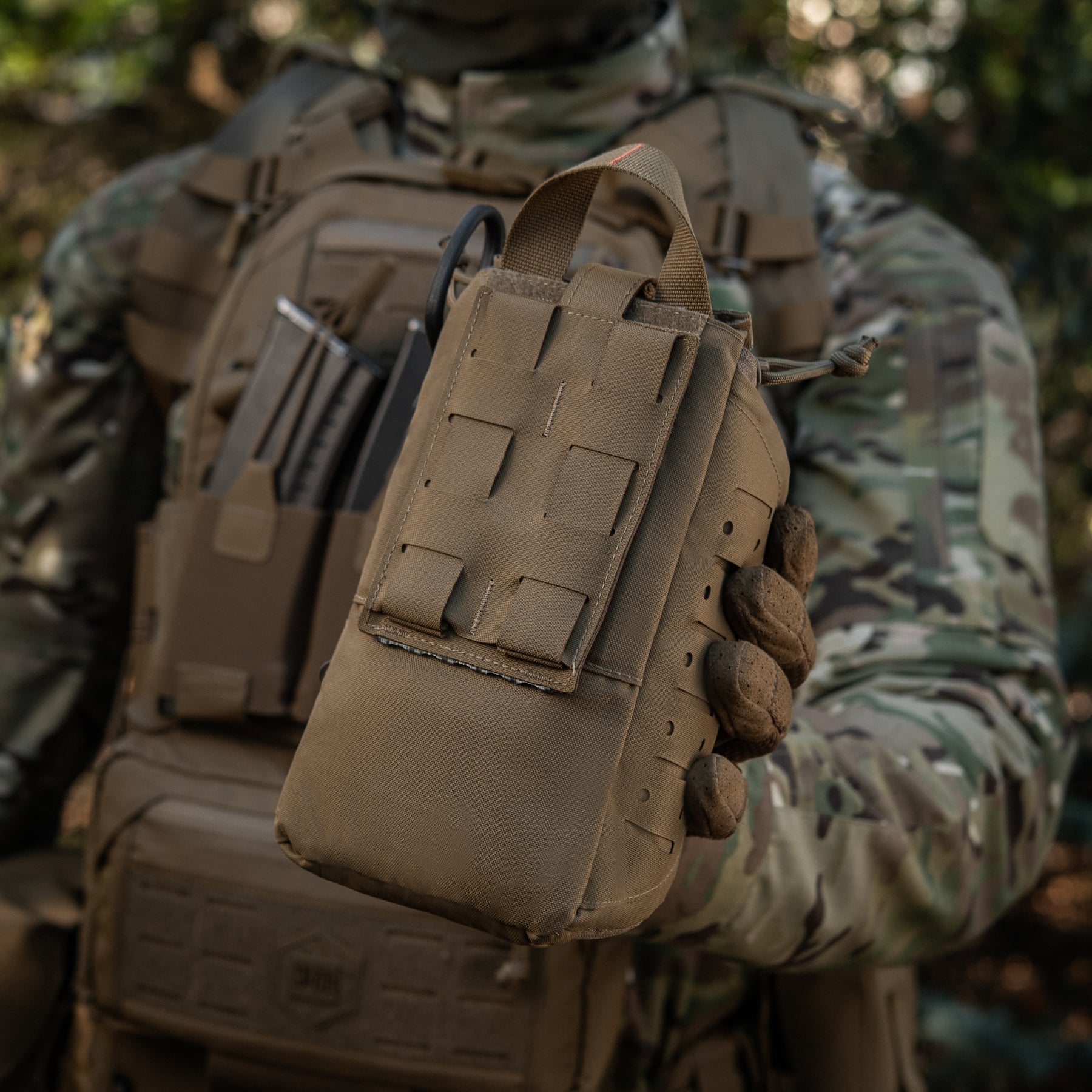 M-Tac підсумок медичний Elite Rip Off Gen.II Coyote