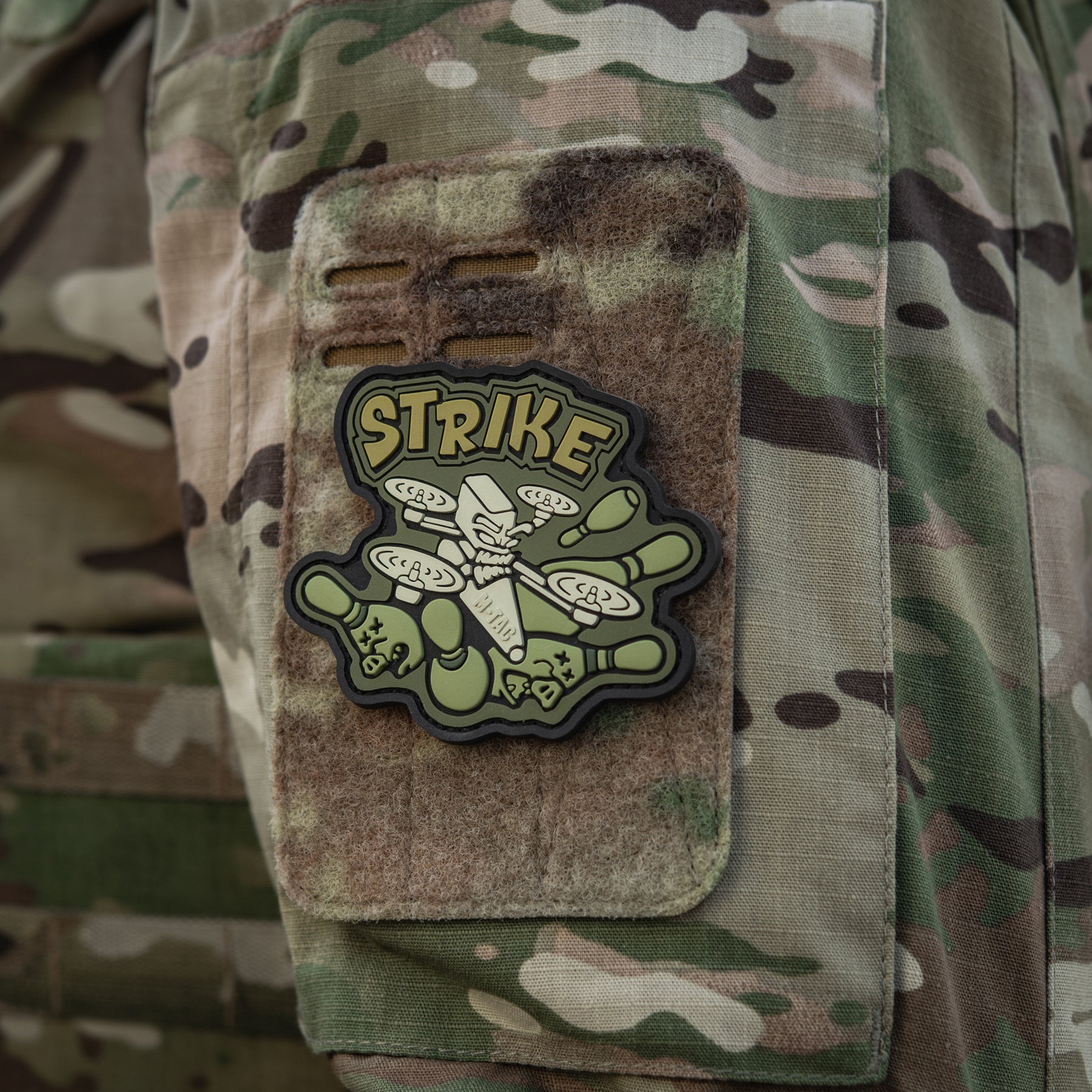 M-Tac нашивка Strike (PVC)