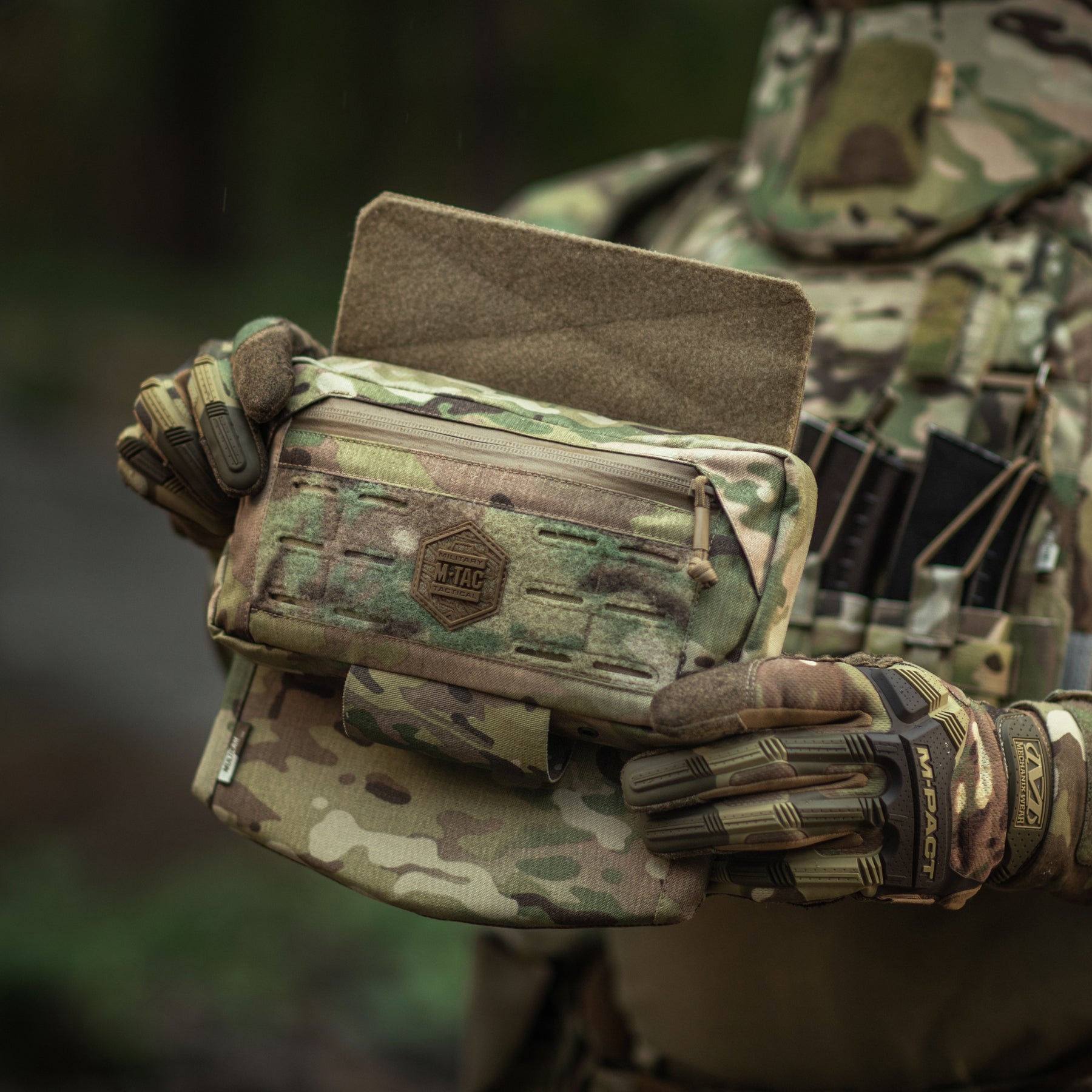 M-Tac захист живота з балістичним пакетом 2 клас захисту (BRONYX) Multicam