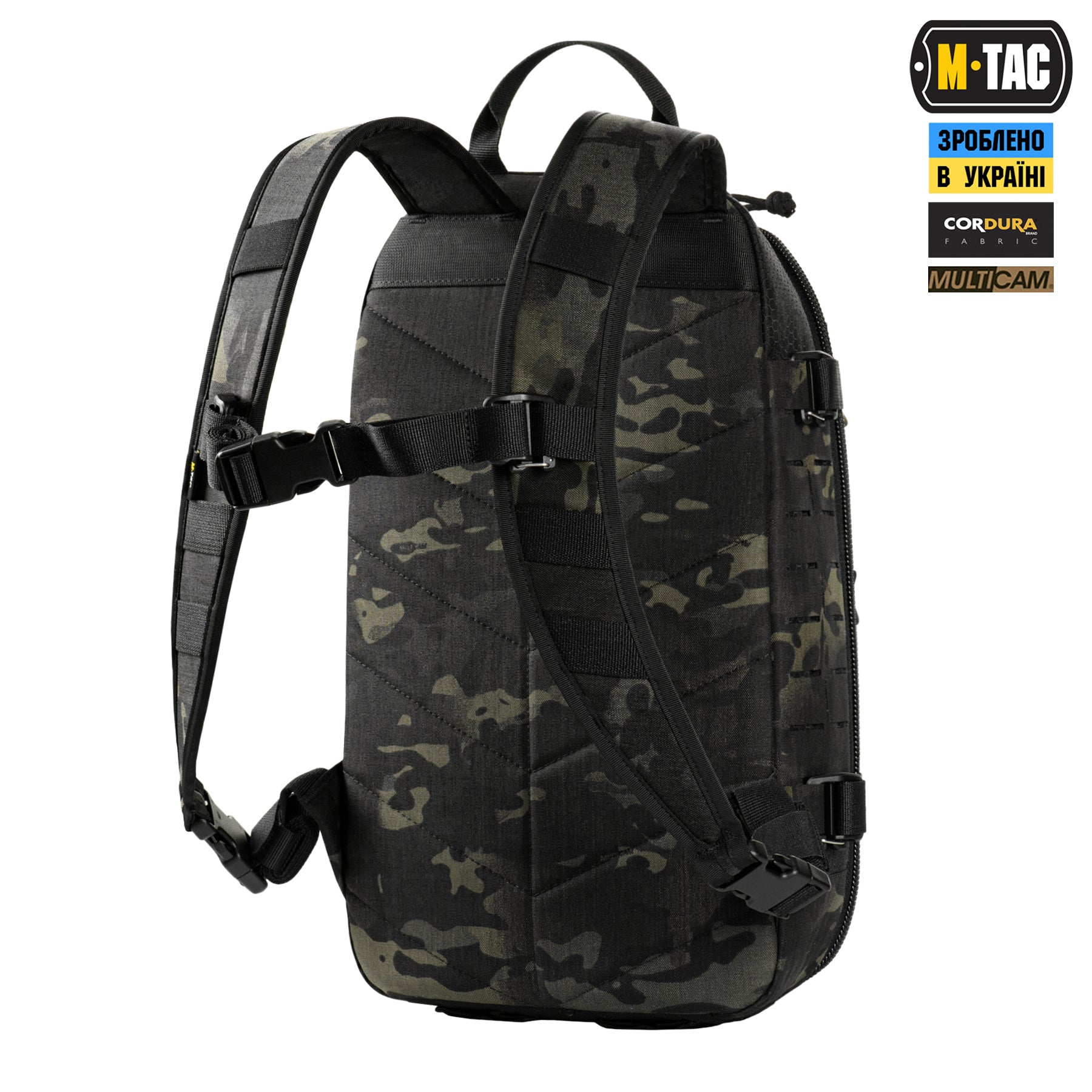 M-Tac рюкзак Sturm з ергономічними лямками Elite Gen.II Multicam Black