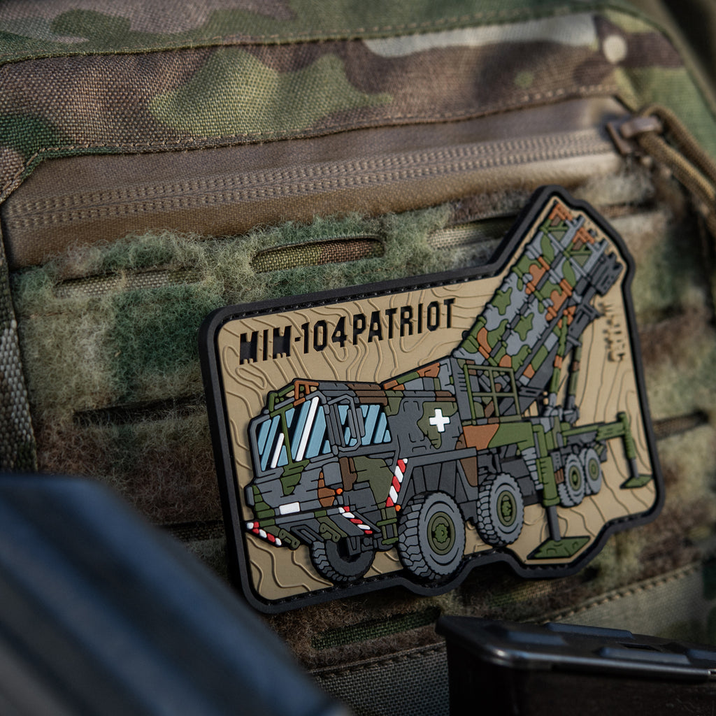 M-Tac нашивка MIM-104 Patriot (PVC)