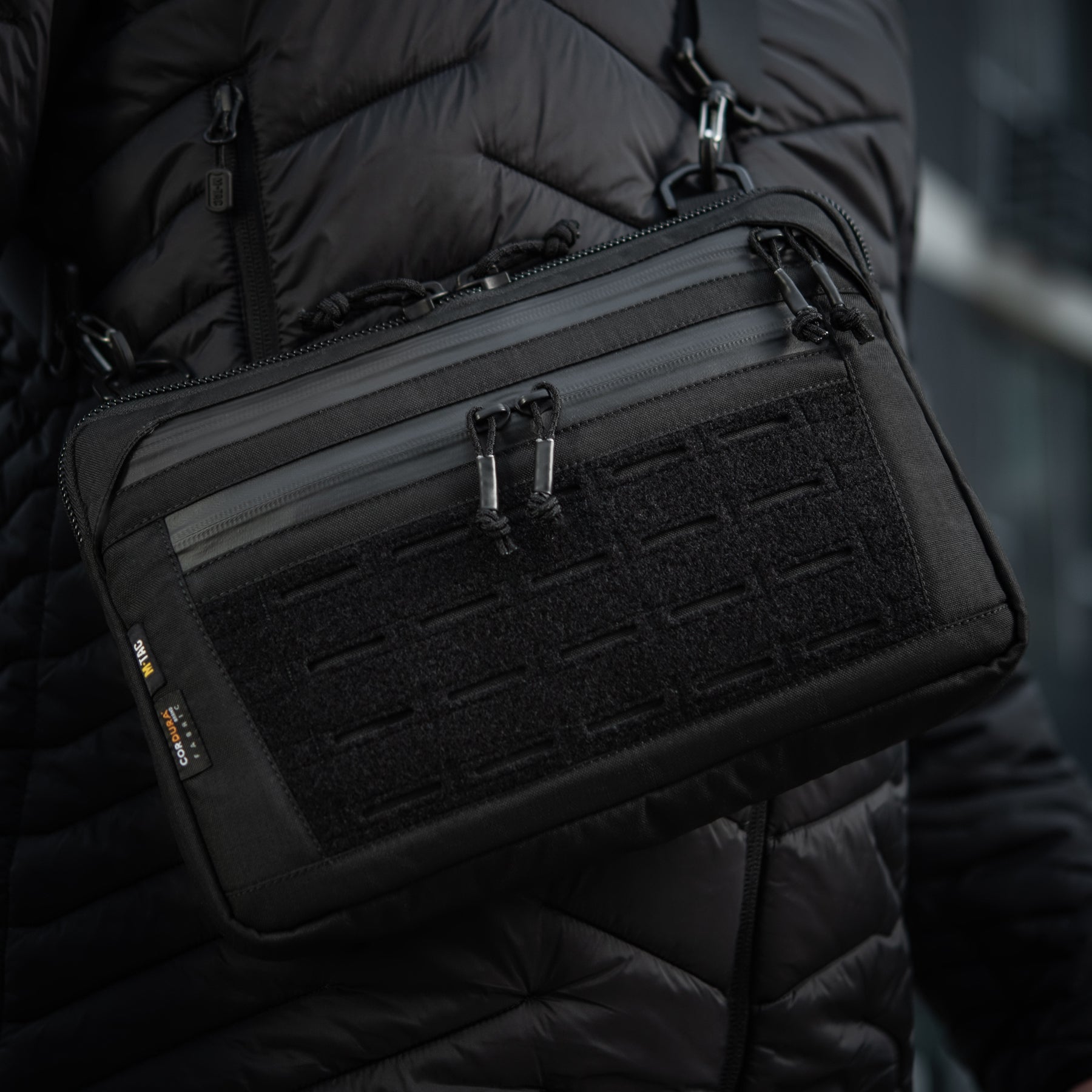 M-Tac сумка Admin Bag Medium Elite з липучкою Black