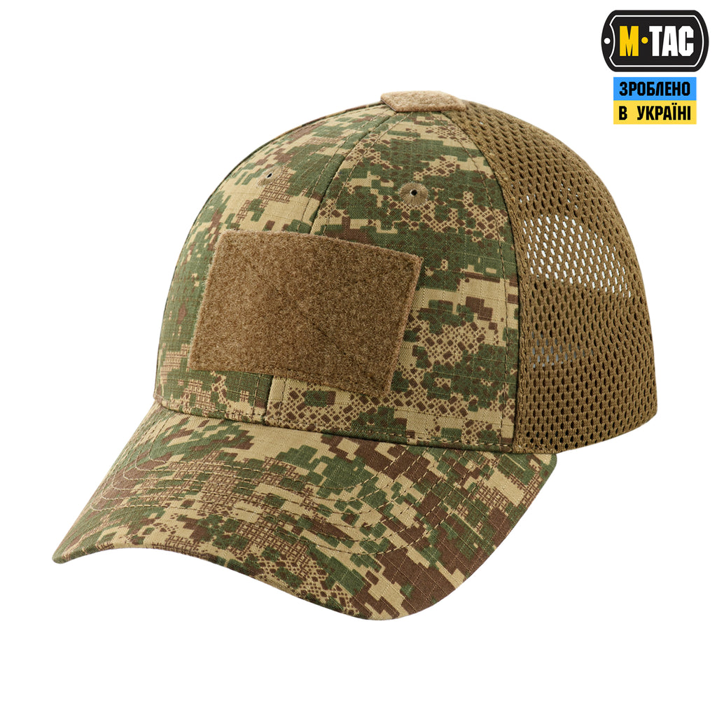M-Tac бейсболка тактична з сіткою Rip-Stop NGU Camo