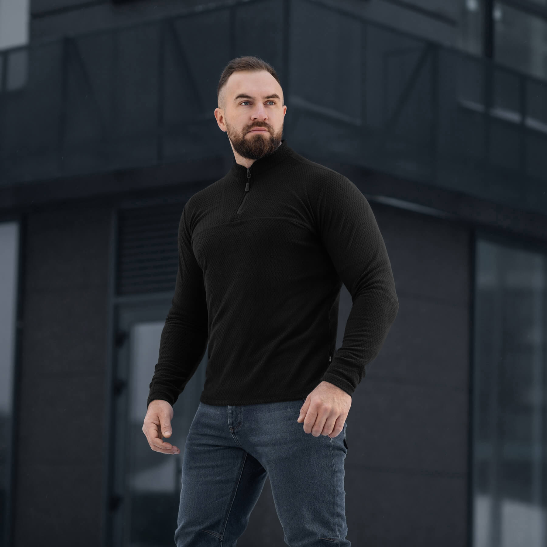M-Tac термосорочка фліс Delta Level 2 Hex Black