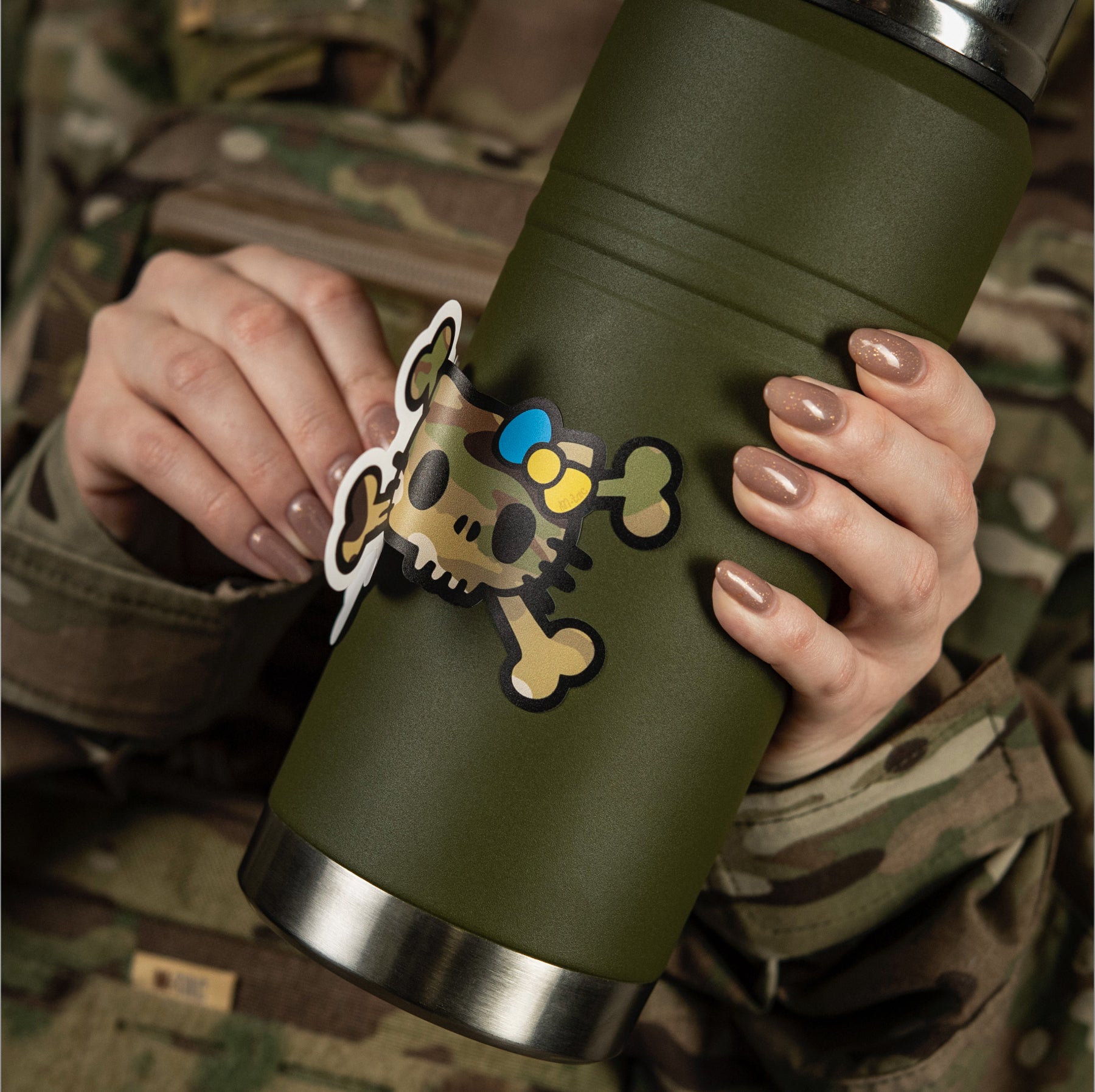 M-Tac наклейка Hello Kitty Small Multicam