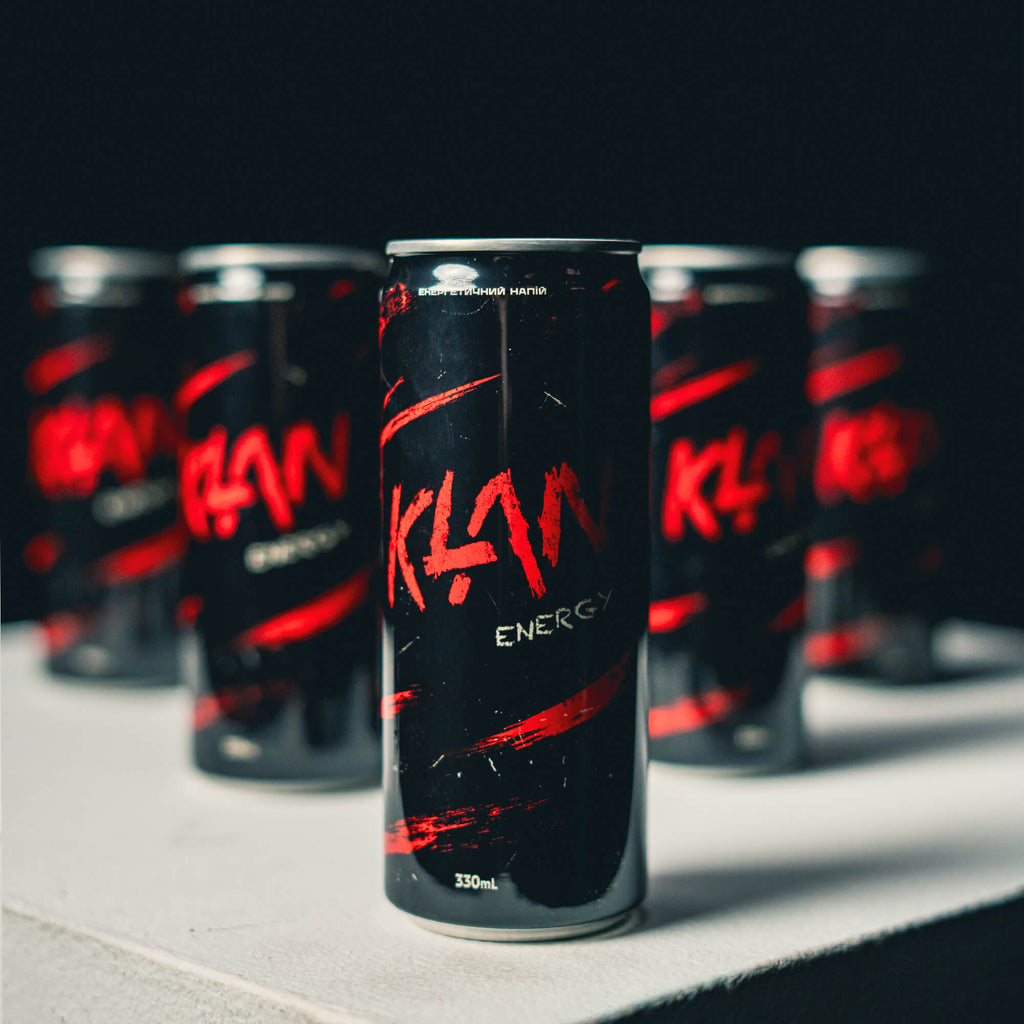 Напій енергетичний Klan Energy, безалкогольний сильногазований 0,33л
