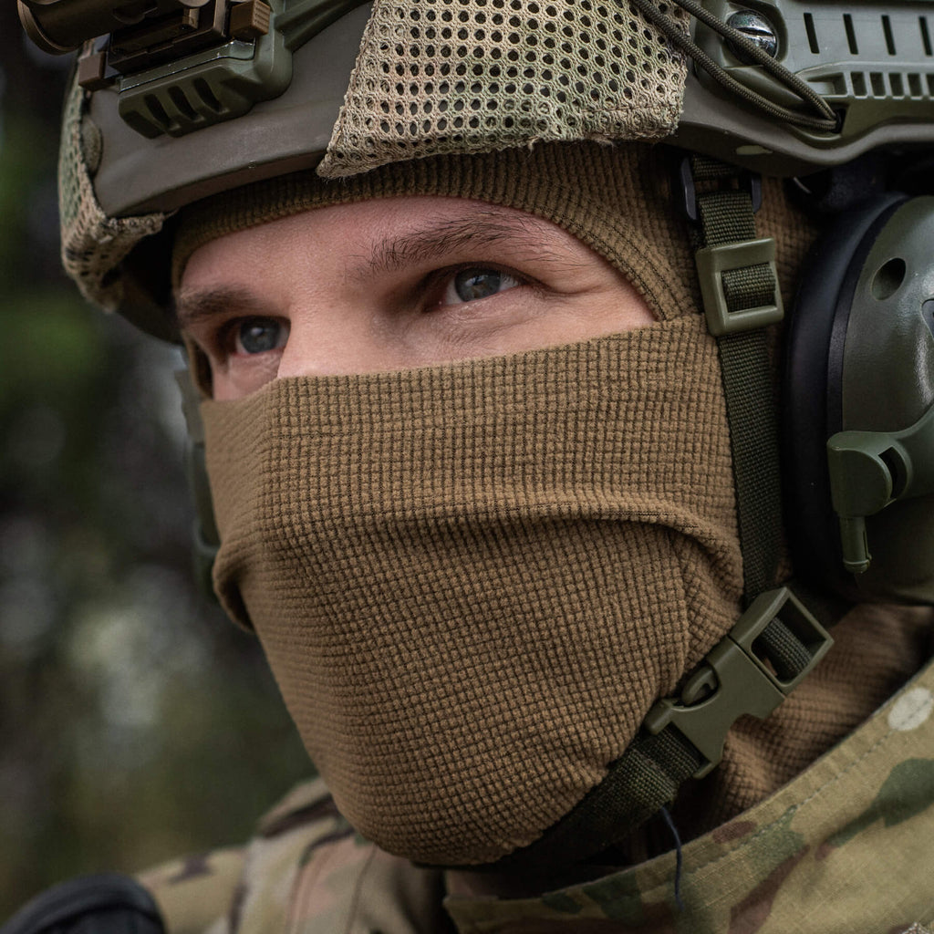 M-Tac балаклава-ніндзя Pro мікрофліс ріп-стоп Tan
