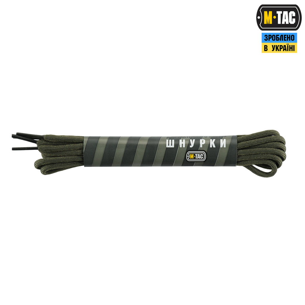 M-Tac шнурки ranger green нейлон Mil-Spec (100 СМ)
