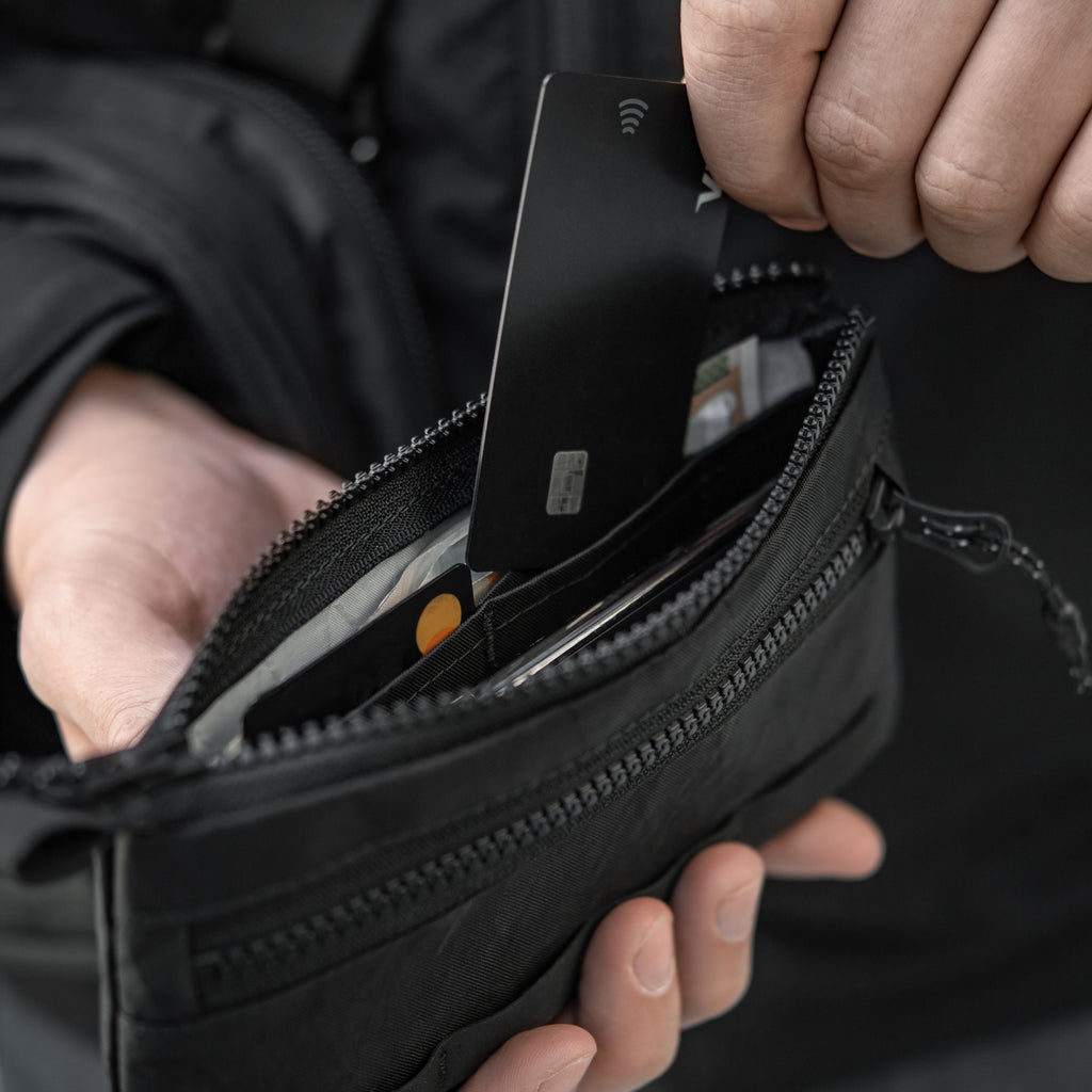M-Tac гаманець горизонтальний X-PAC Elite Black