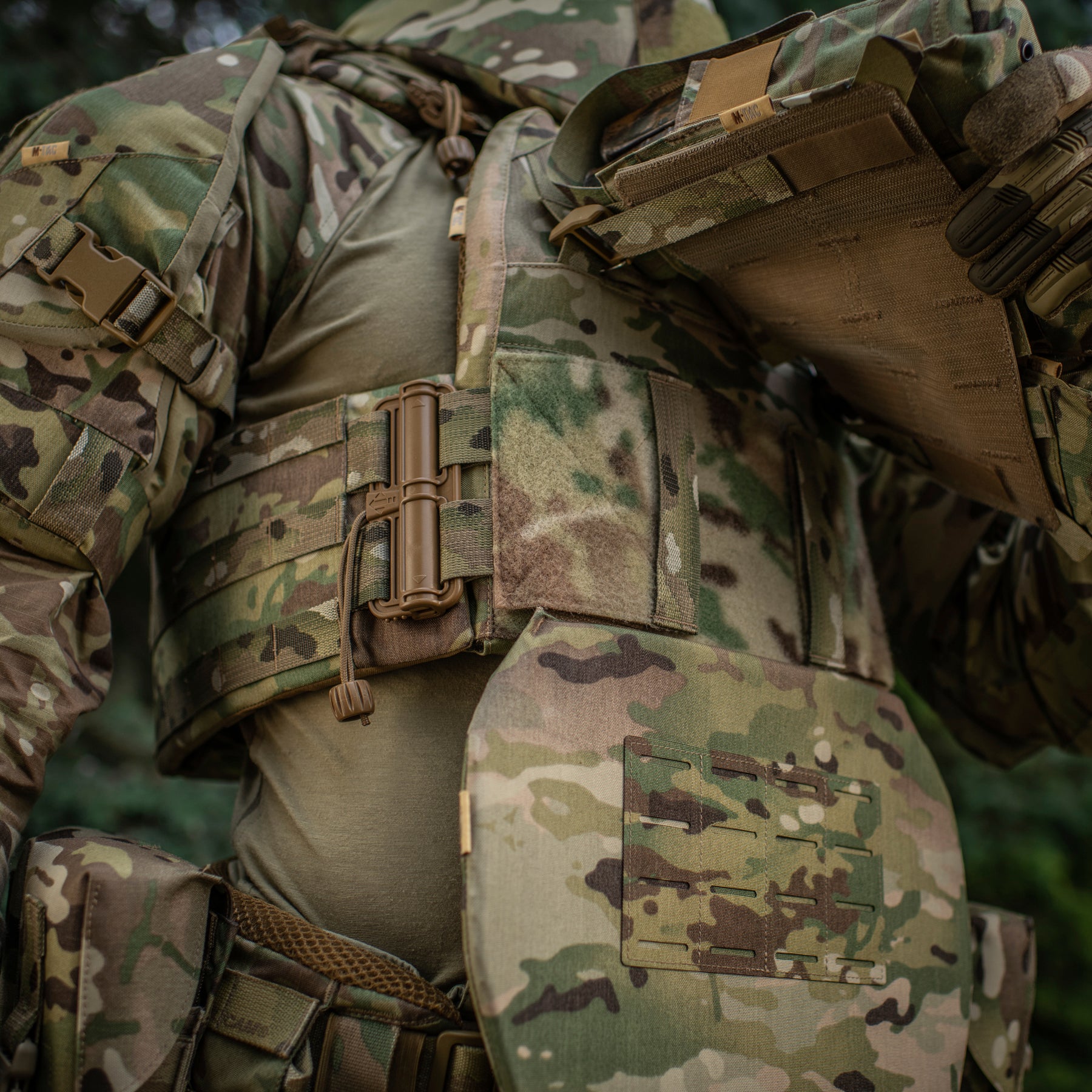 M-Tac камербанд з балістичними пакетами 2 клас для Cuirass Elite Multicam