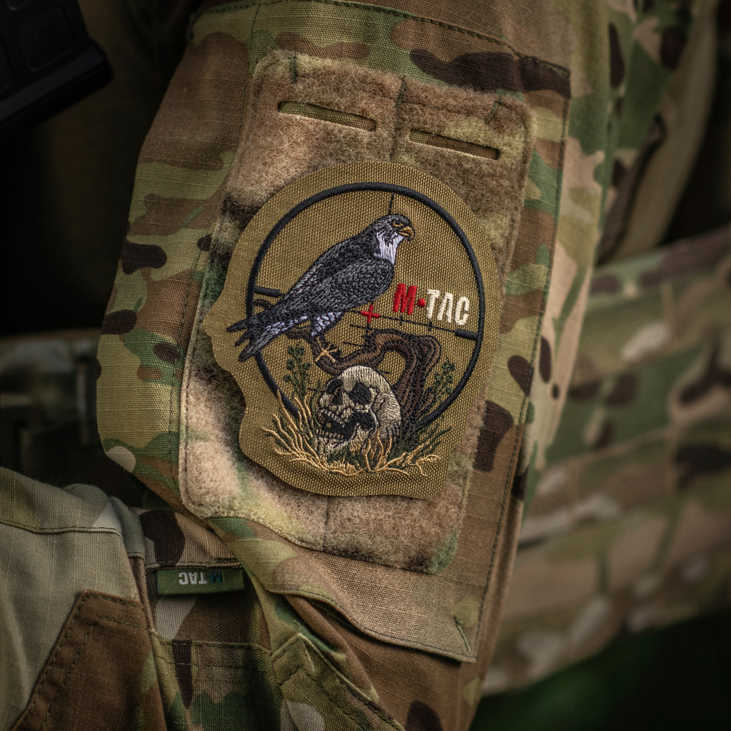 M-Tac нашивка Снайпер (вишивка) Coyote
