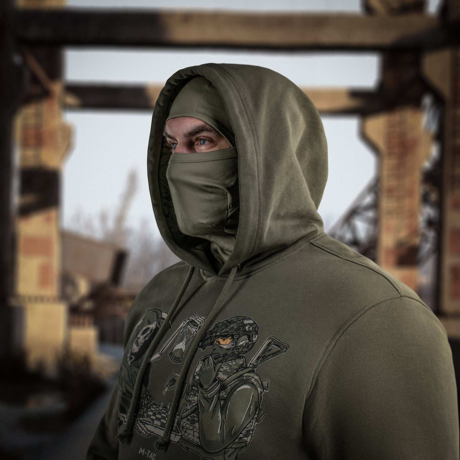 M-Tac кофта Hoodie Time Ranger Green