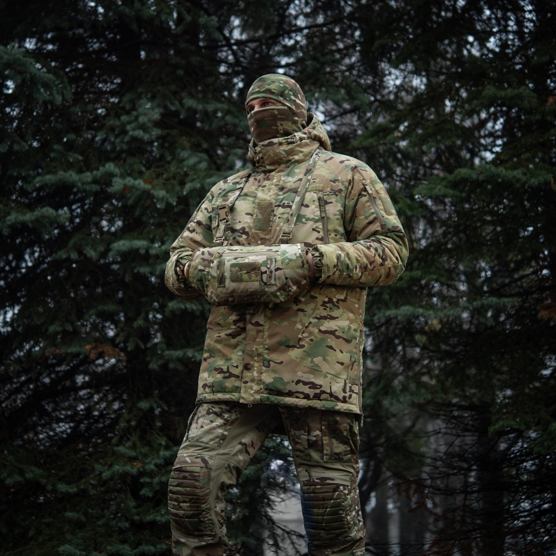 M-Tac муфта тактична Elite Multicam