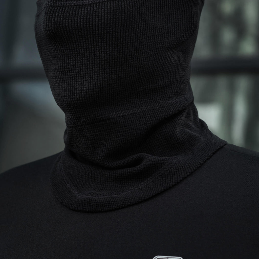 M-Tac шарф-труба анатомічний мікрофліс ріп-стоп Black ()