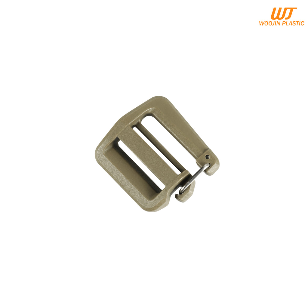 Woojin Plastic регулятор ременя з замком Gate Keeper Lock 25mm HD Tan Left