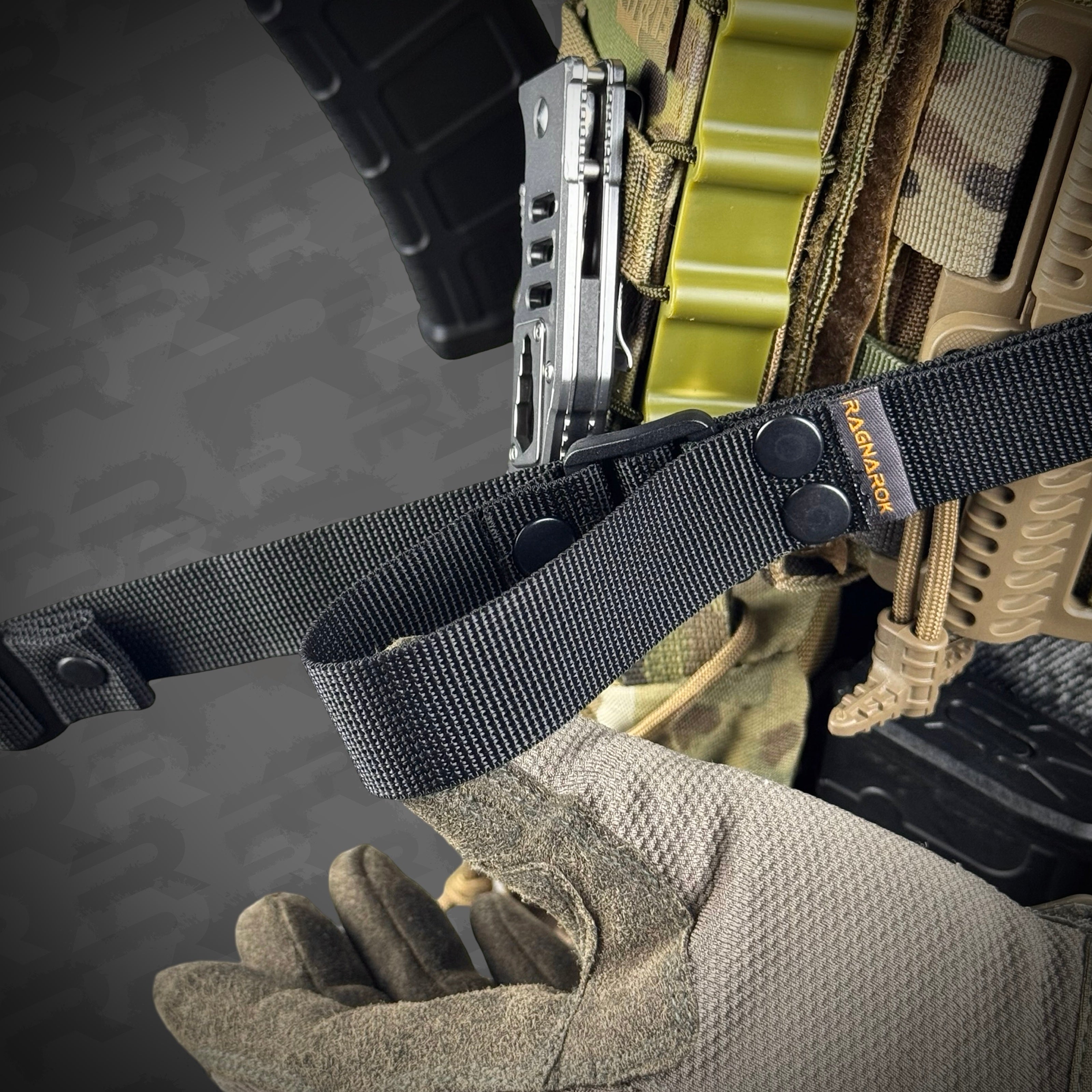 Ремінь збройовий одно/двоточковий RAGNAROK "ODIN" Gen.II carbine Чорний
