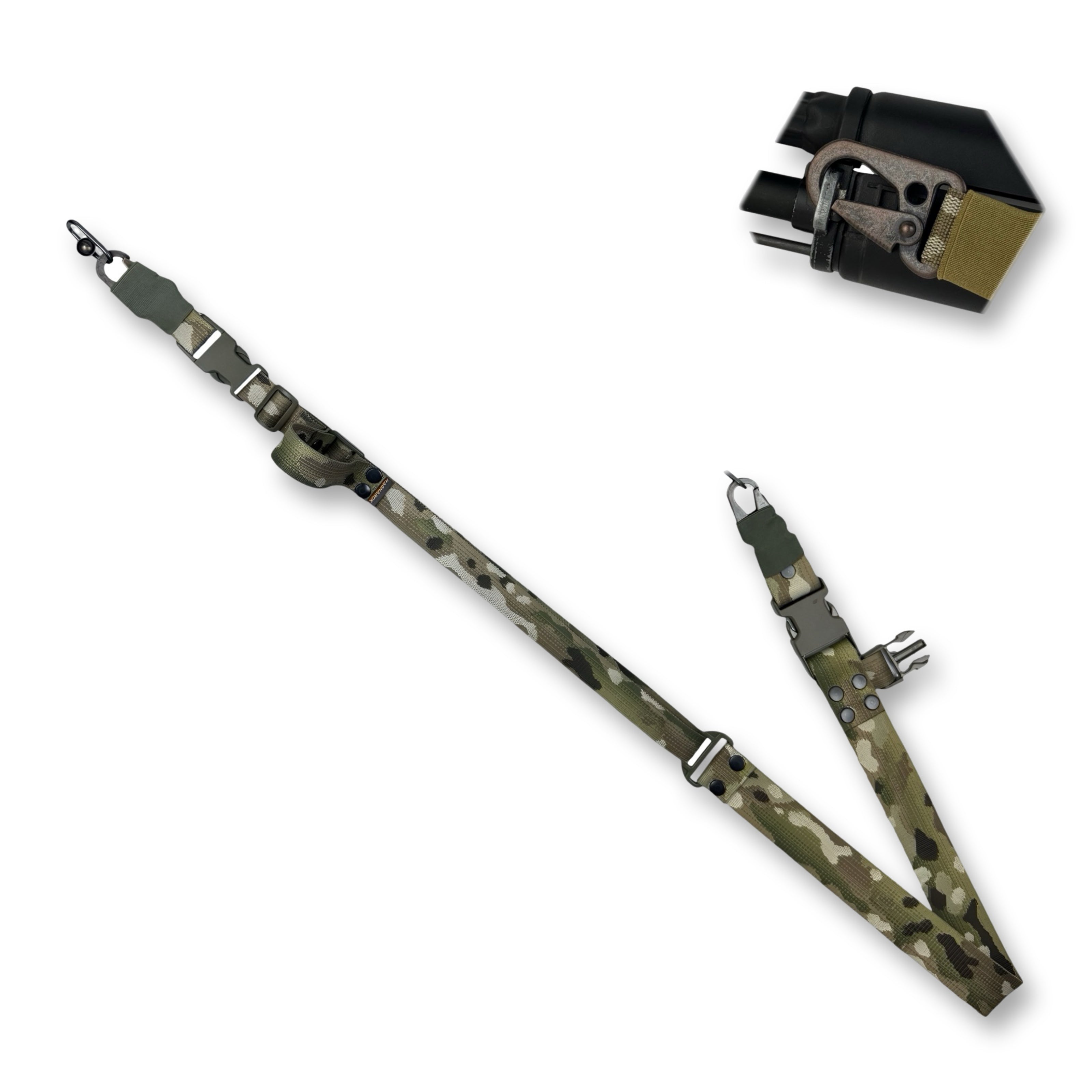 Ремінь збройовий одно/двоточковий RAGNAROK "ODIN" Gen.II carbine Мультикам