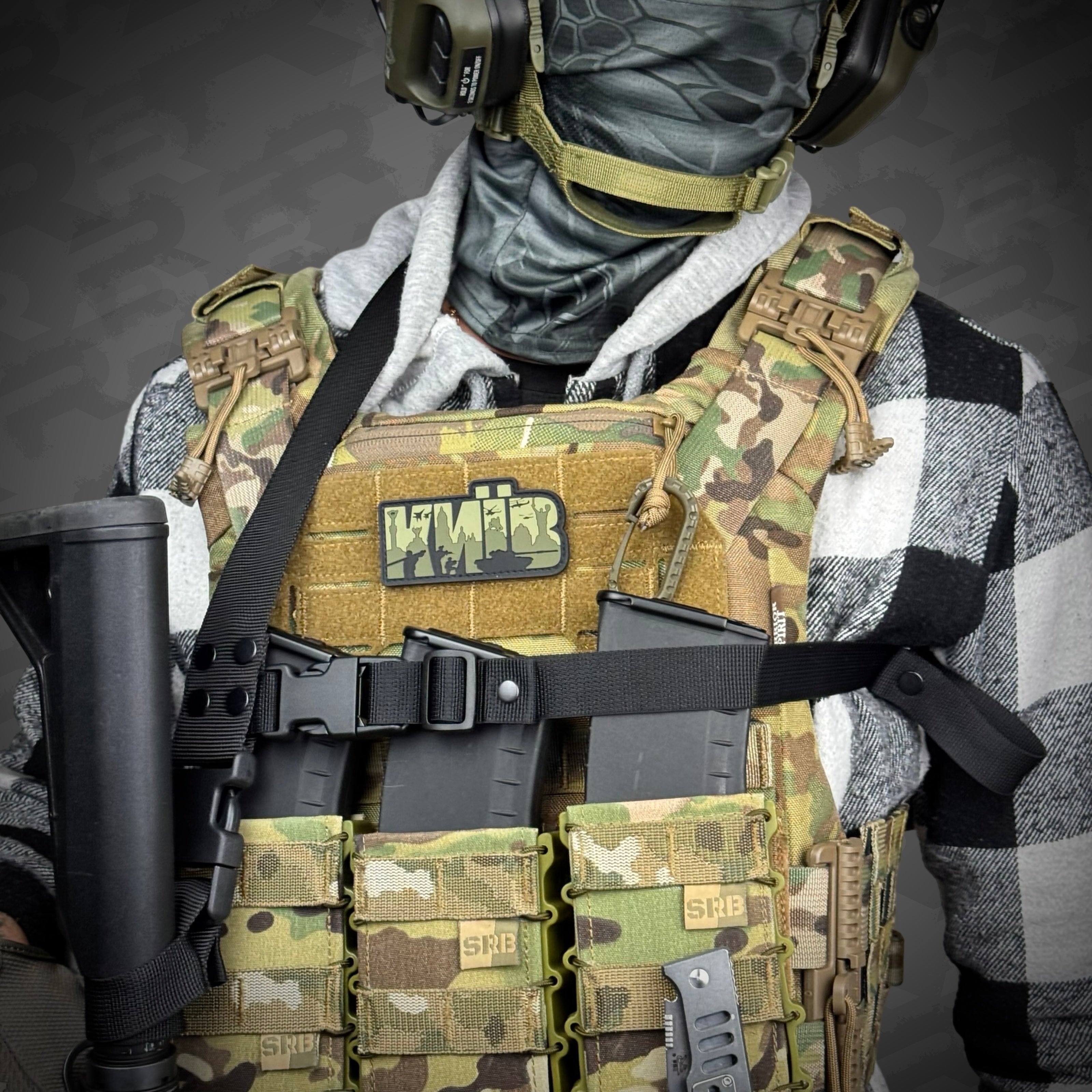 Ремінь збройовий одно/двоточковий RAGNAROK "ODIN" Gen.II sling Чорний