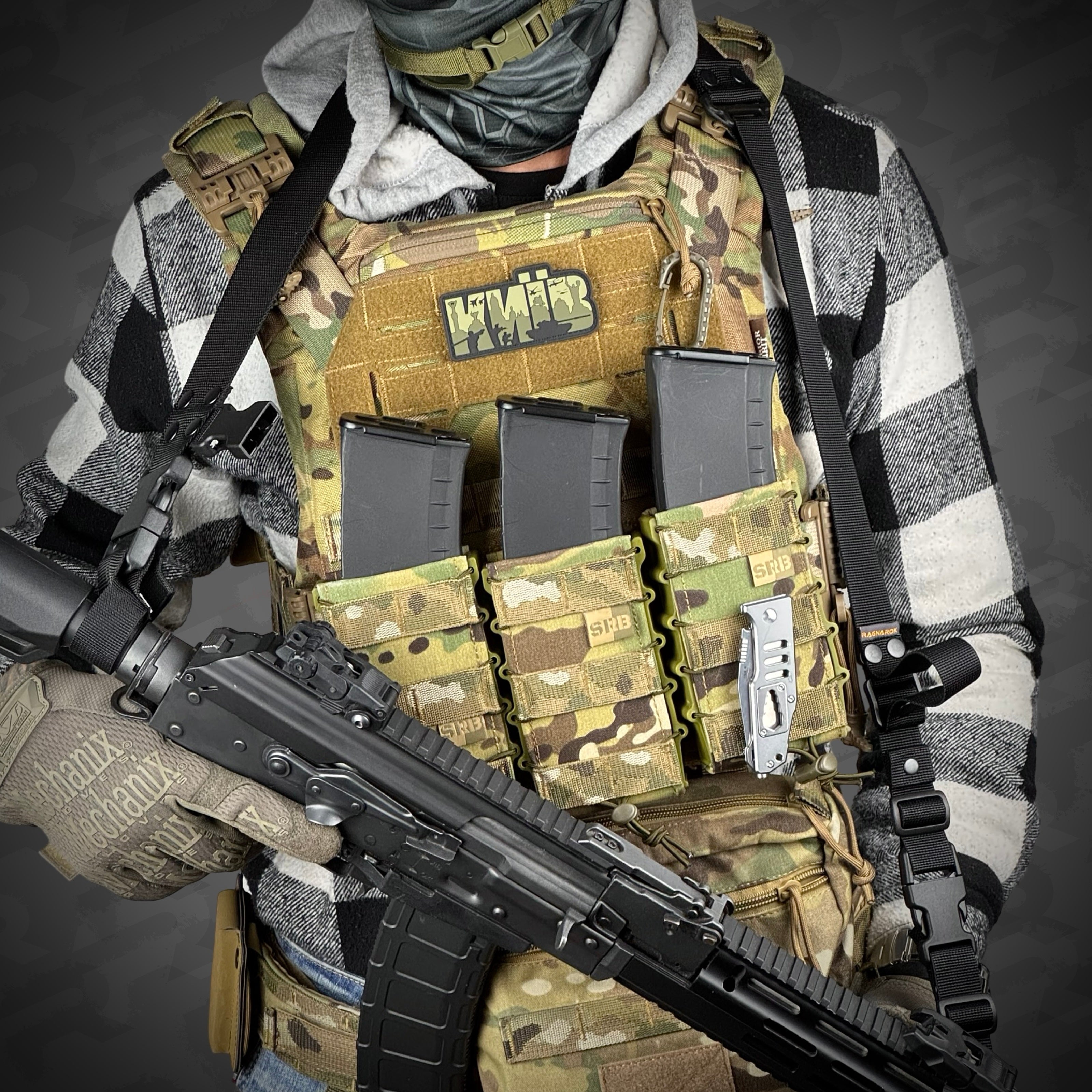Ремінь збройовий одно/двоточковий RAGNAROK "ODIN" Gen.II sling Чорний