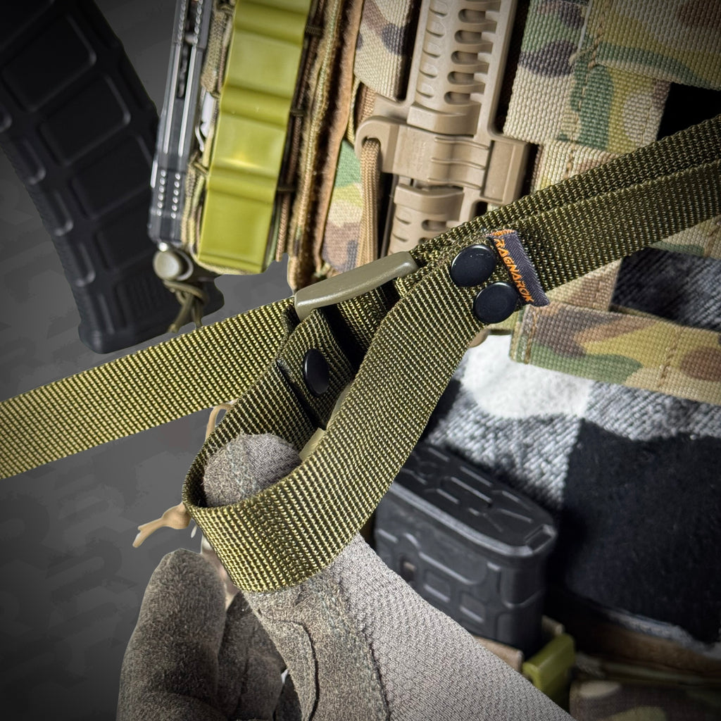 Ремінь збройовий одно/двоточковий RAGNAROK "ODIN" Gen.II sling Олива