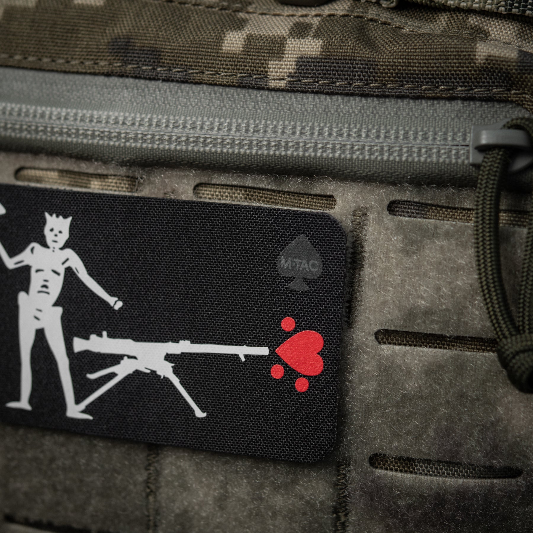 M-Tac нашивка прапор Чорна Борода СПГ-9 Black