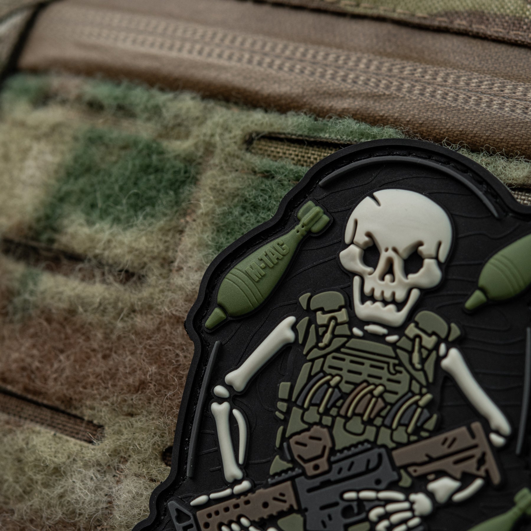 M-Tac нашивка Dead Inside Black/Olive