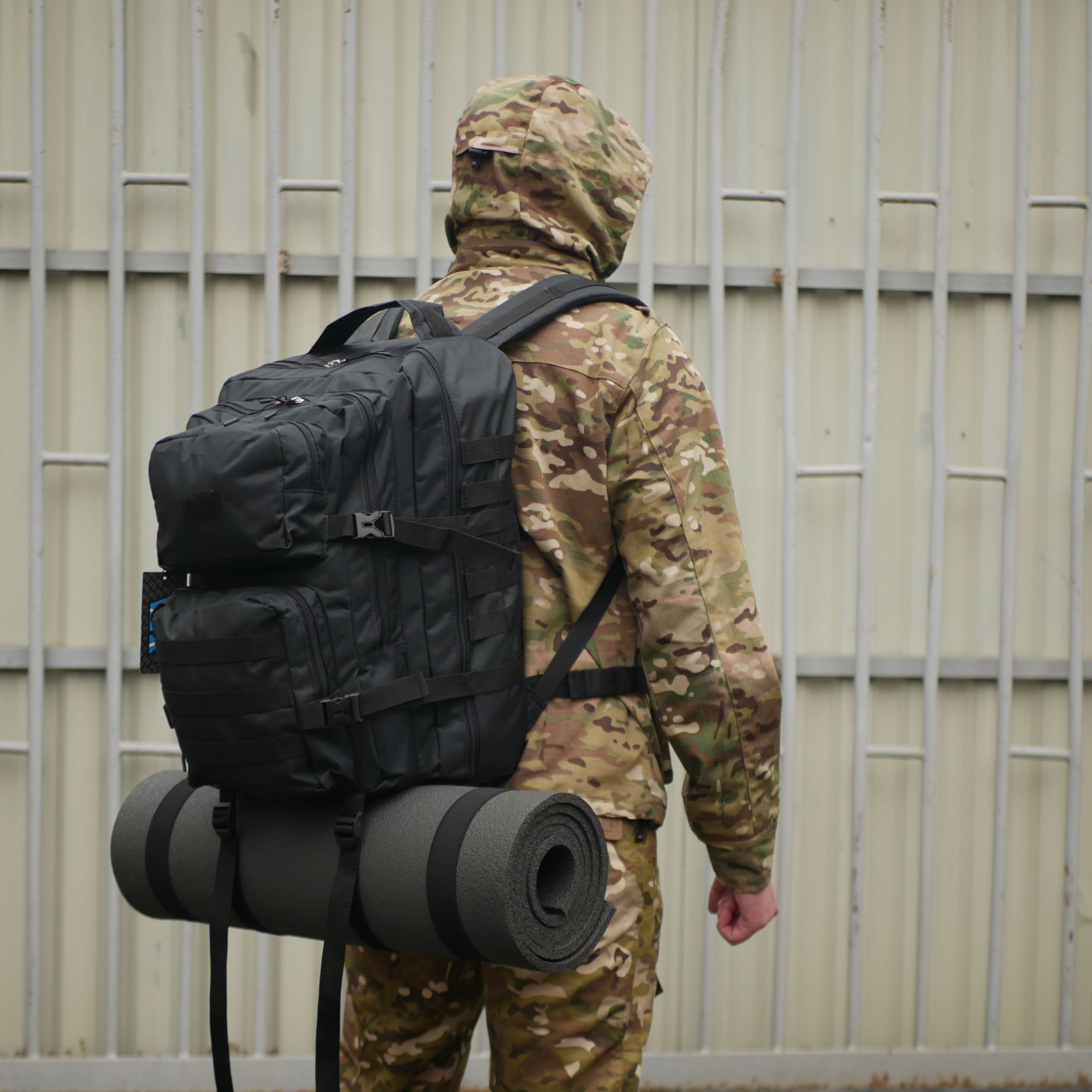 Рюкзак з Molle 40л Чорний