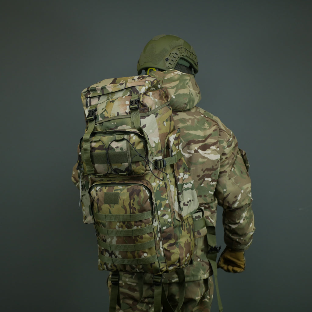 Рюкзак “Kiborg Pro” 70L мультикам (35*68*21см)
