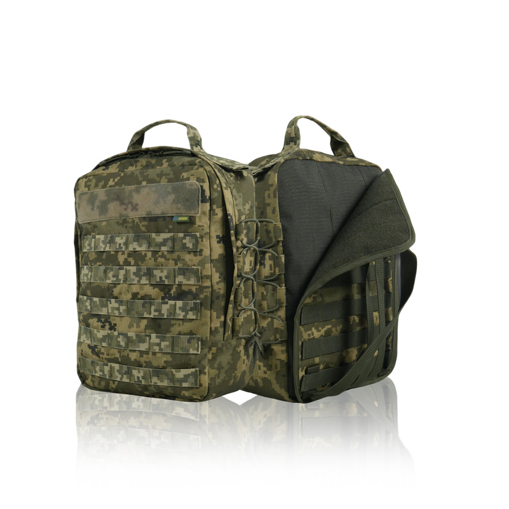 Рюкзак з MOLLE швидкоз'ємний піксель