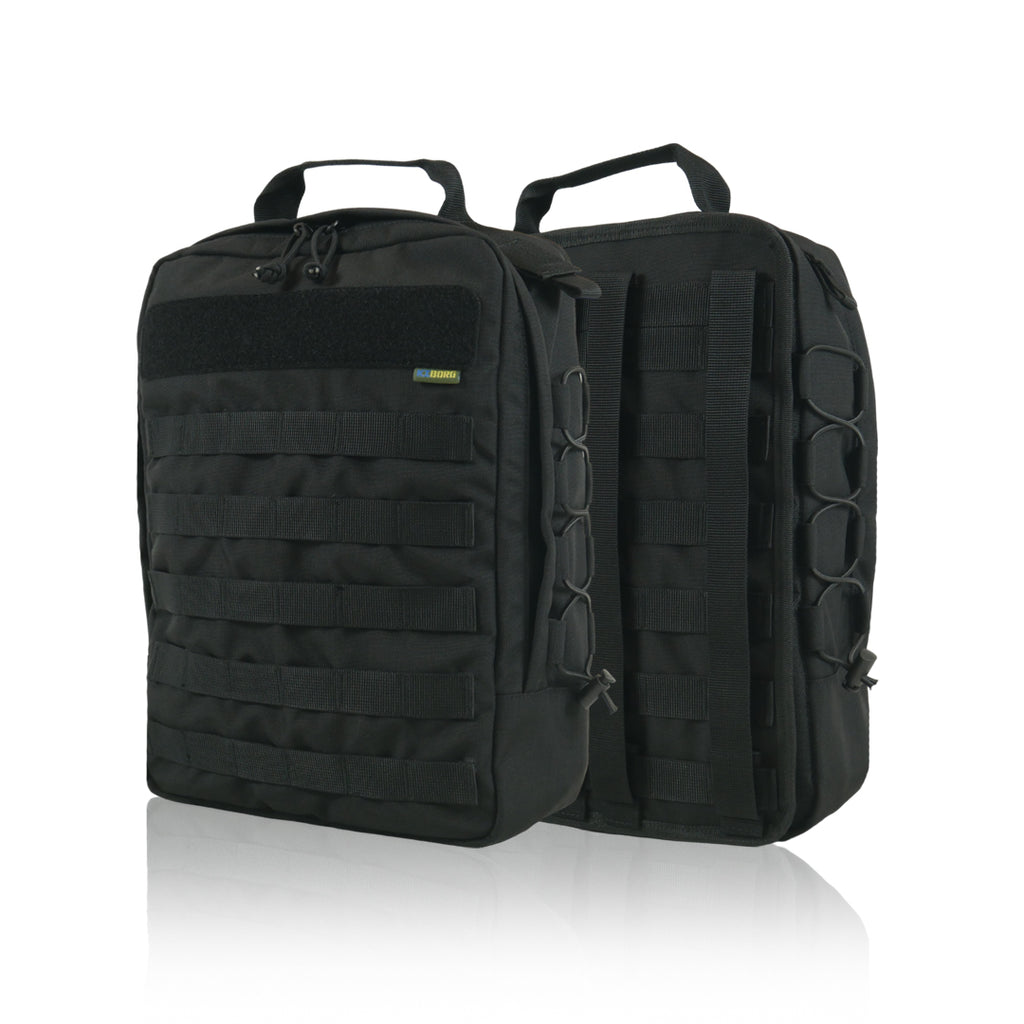 Рюкзак з MOLLE швидкоз'ємний чорний