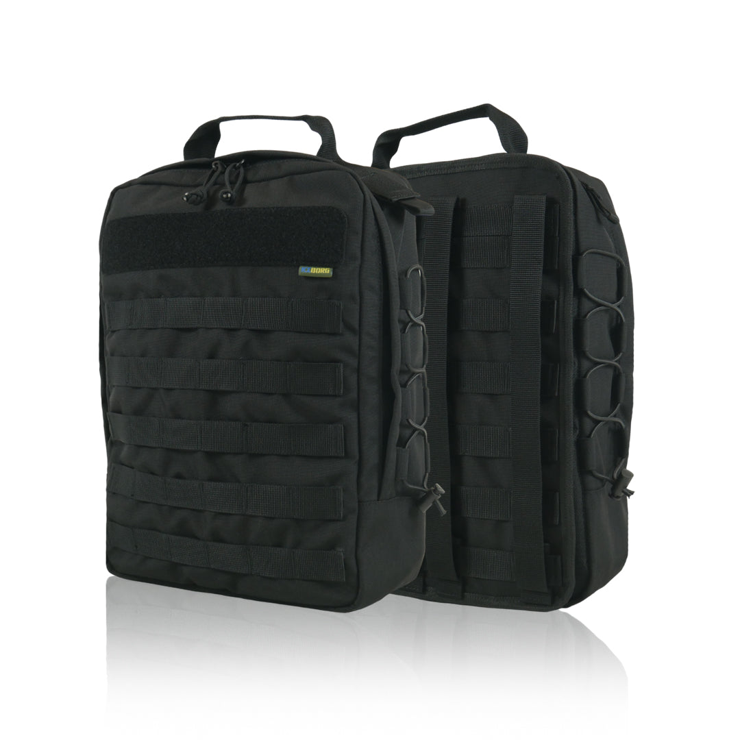 Рюкзак з MOLLE швидкоз'ємний чорний