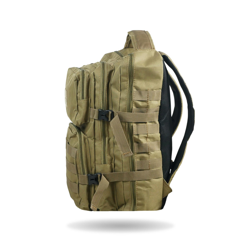Рюкзак тактичний 30 л з системою MOLLE койот (виробництво Україна)