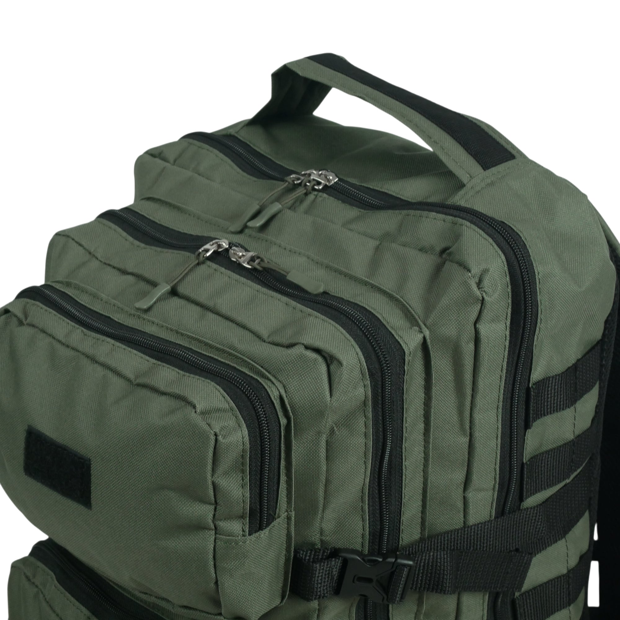 Рюкзак тактичний 30 л з системою MOLLE Олива (виробництво Україна)