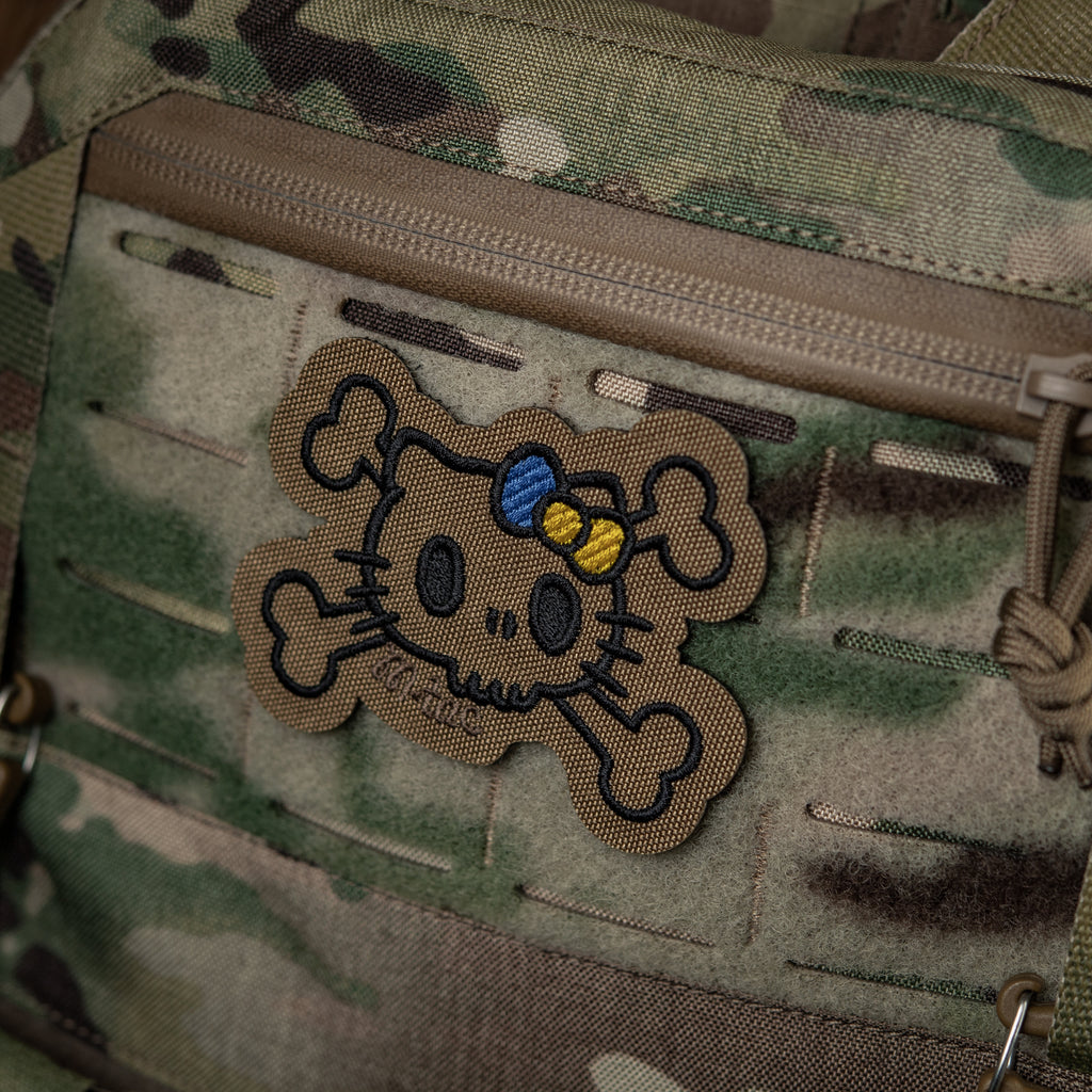 M-Tac нашивка KITTY контур (вишивка) Coyote