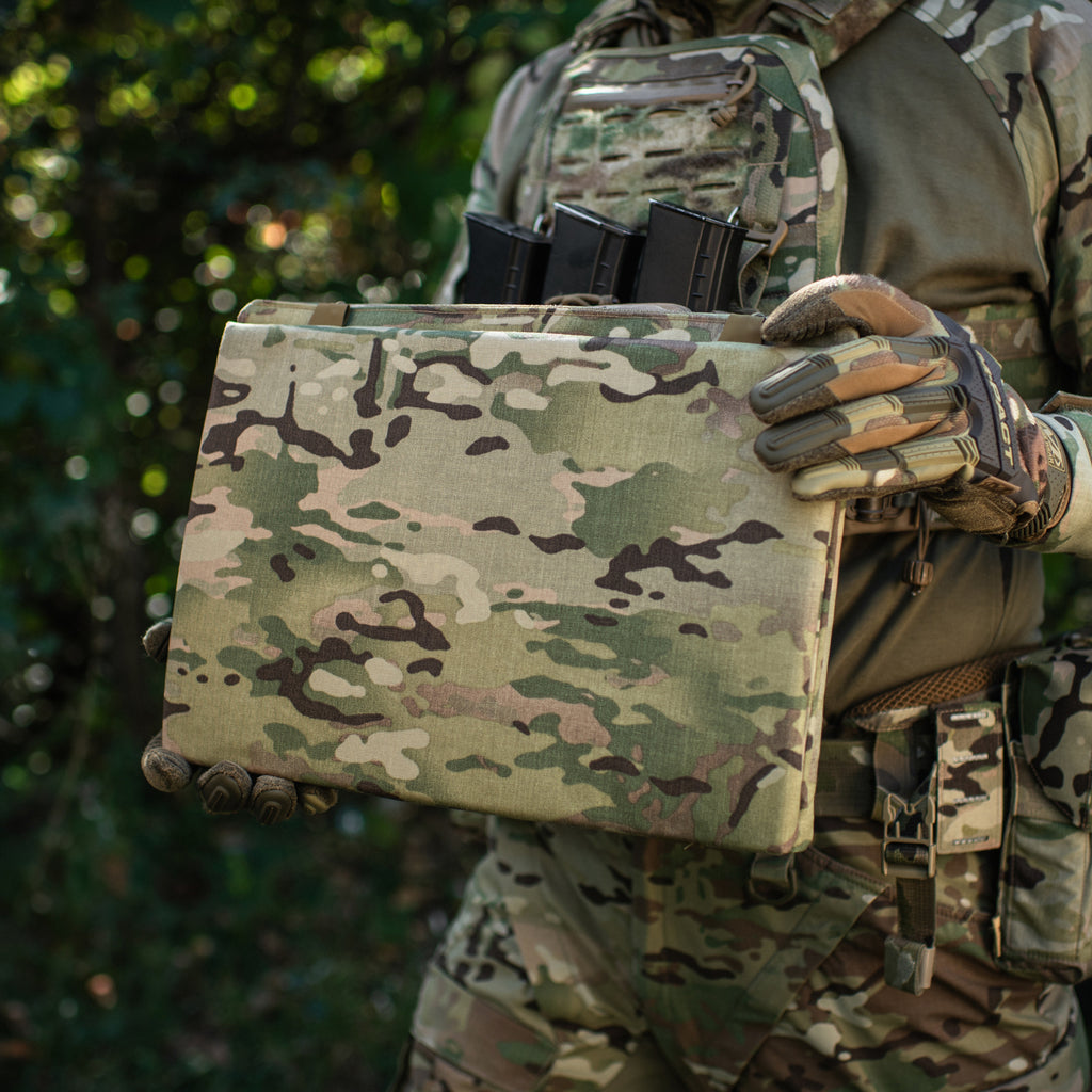 M-Tac килимок для сидіння трьохсекційний з балістичним пакетом 1 клас (BRONYX) Multicam