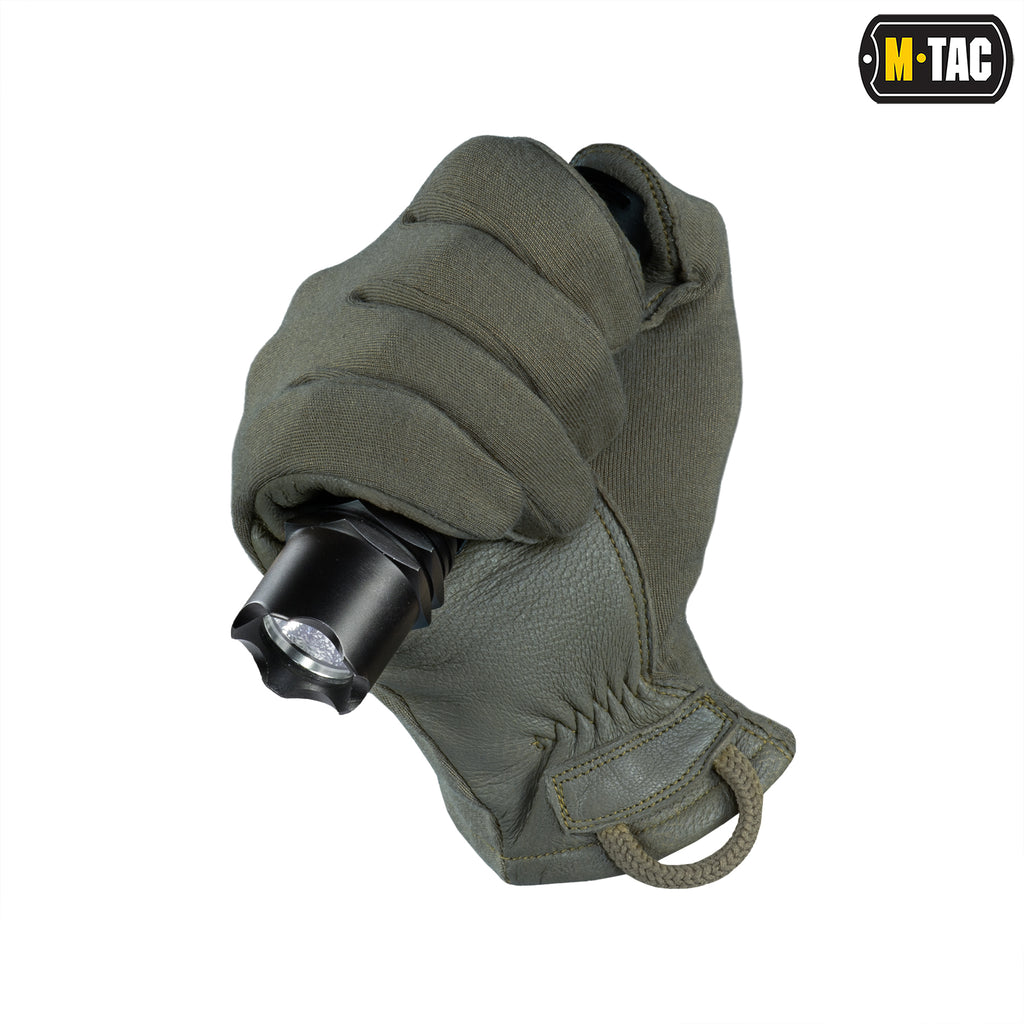 M-Tac рукавички Nomex Sport Leather Olive