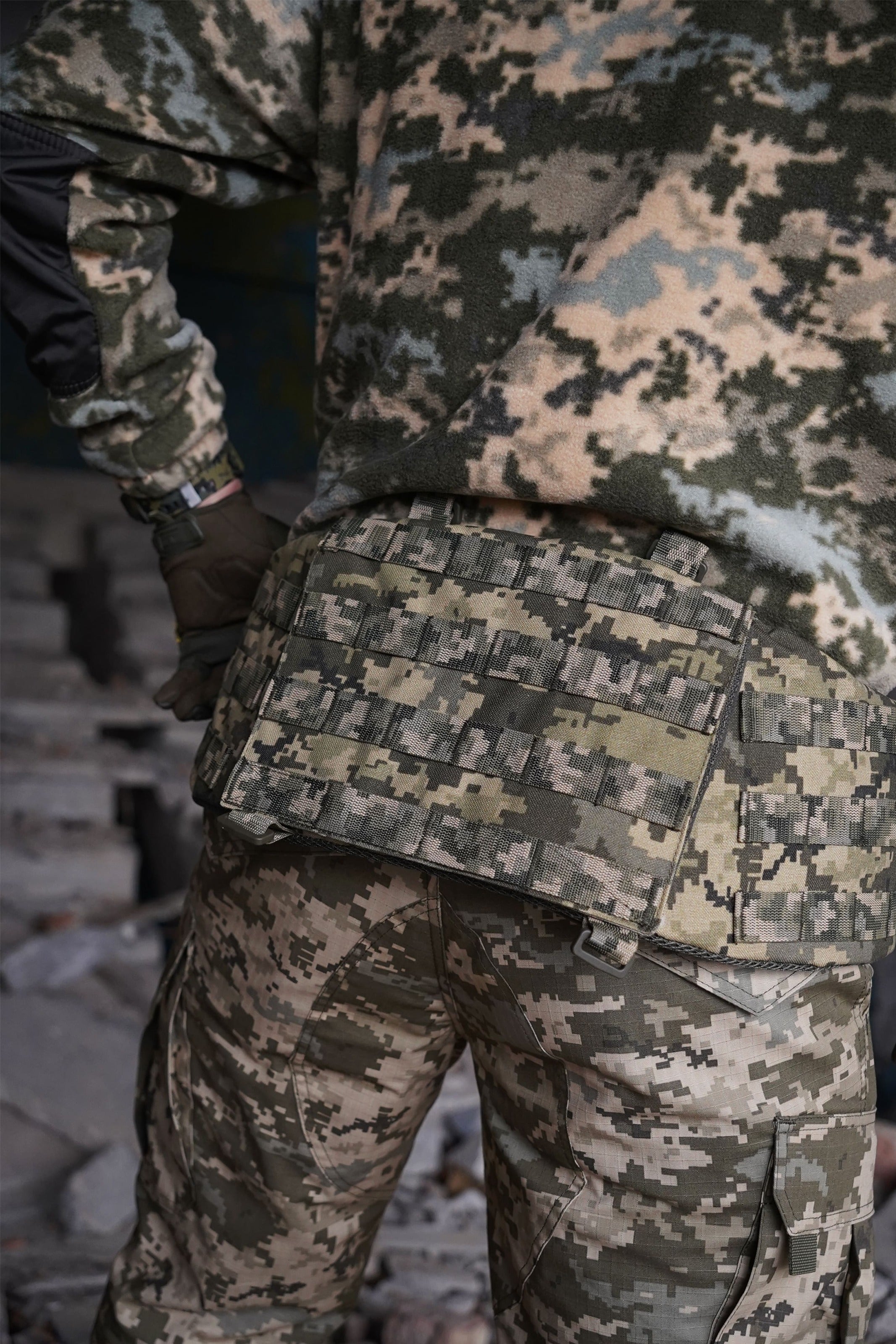 Розвантажувальний пояс РПС Kiborg R-1 GEN.2 (S) Піксель (2 клас захисту Militex)