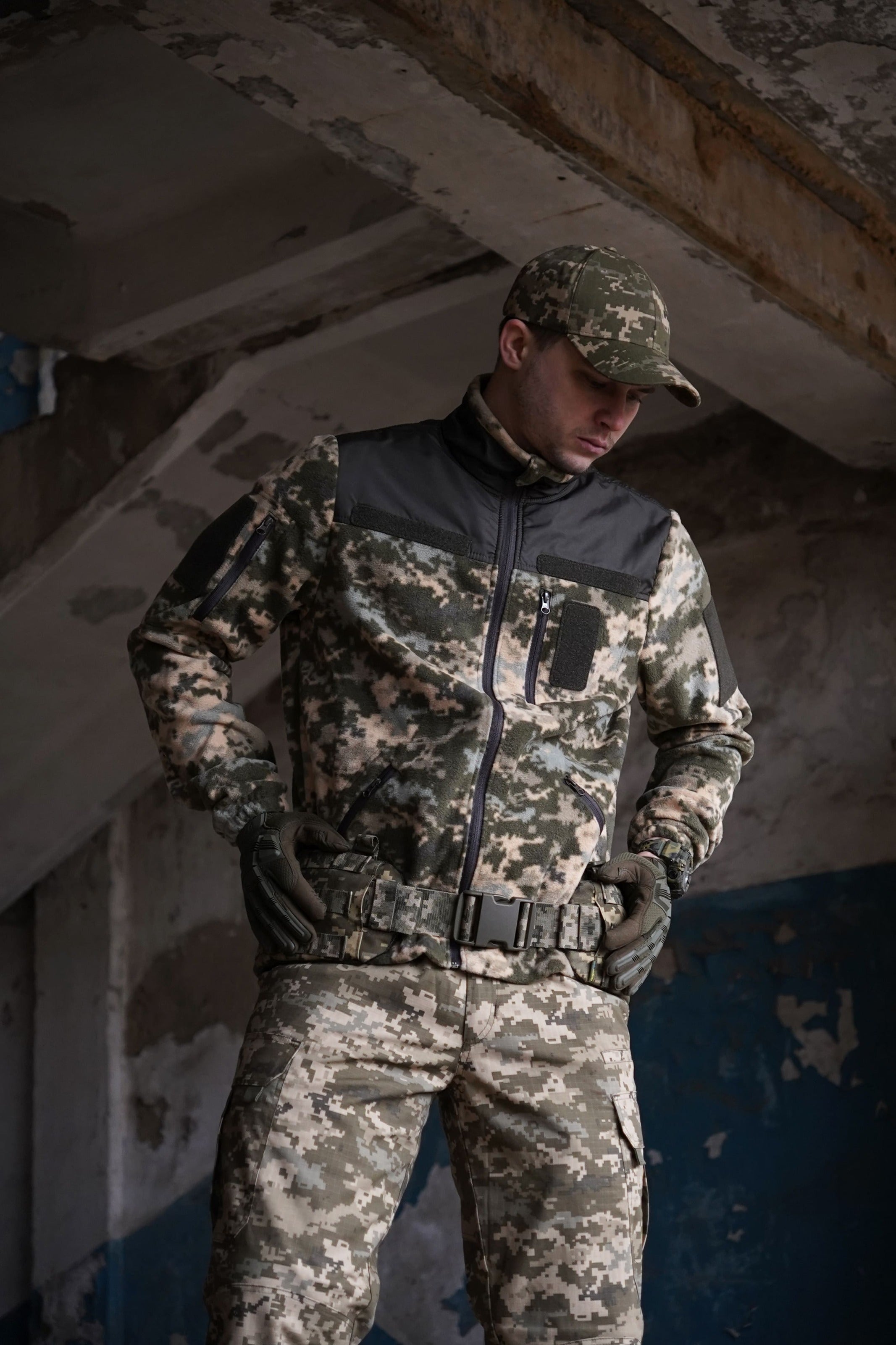 Розвантажувальний пояс РПС Kiborg R-1 GEN.2 (S) Піксель (2 клас захисту Militex)