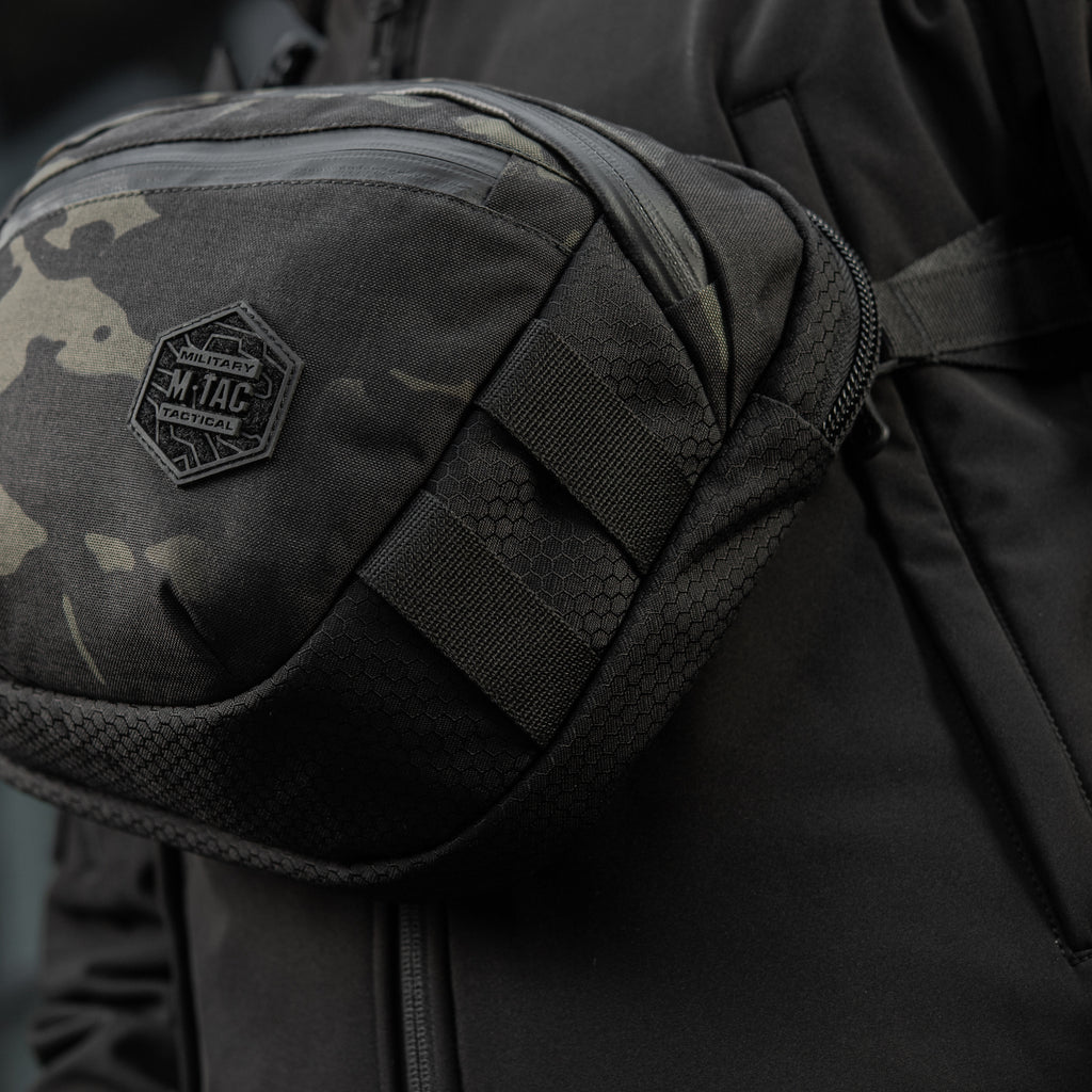M-Tac сумка Sphaera Hex Hardsling Bag Large Elite Multicam Black/Black