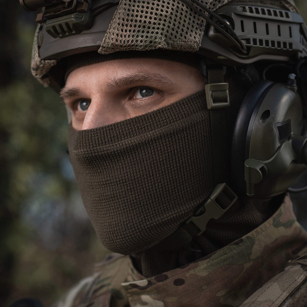 M-Tac балаклава-ніндзя Basic мікрофліс ріп-стоп Dark Olive