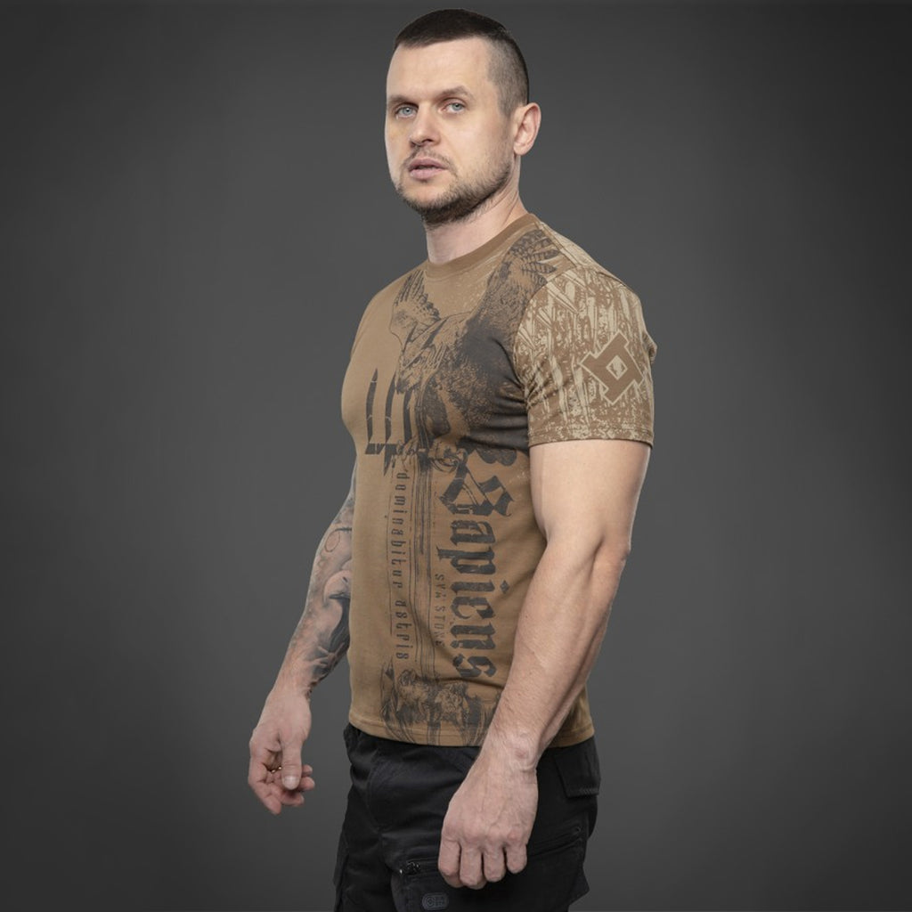 SvaStone футболка Strix Ultionis coyote
