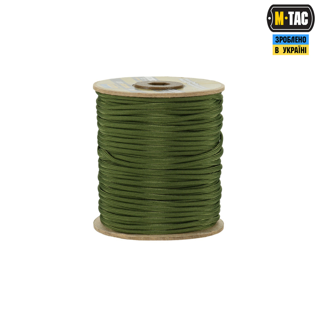 M-Tac паракорд 550 type III 60m Army Green