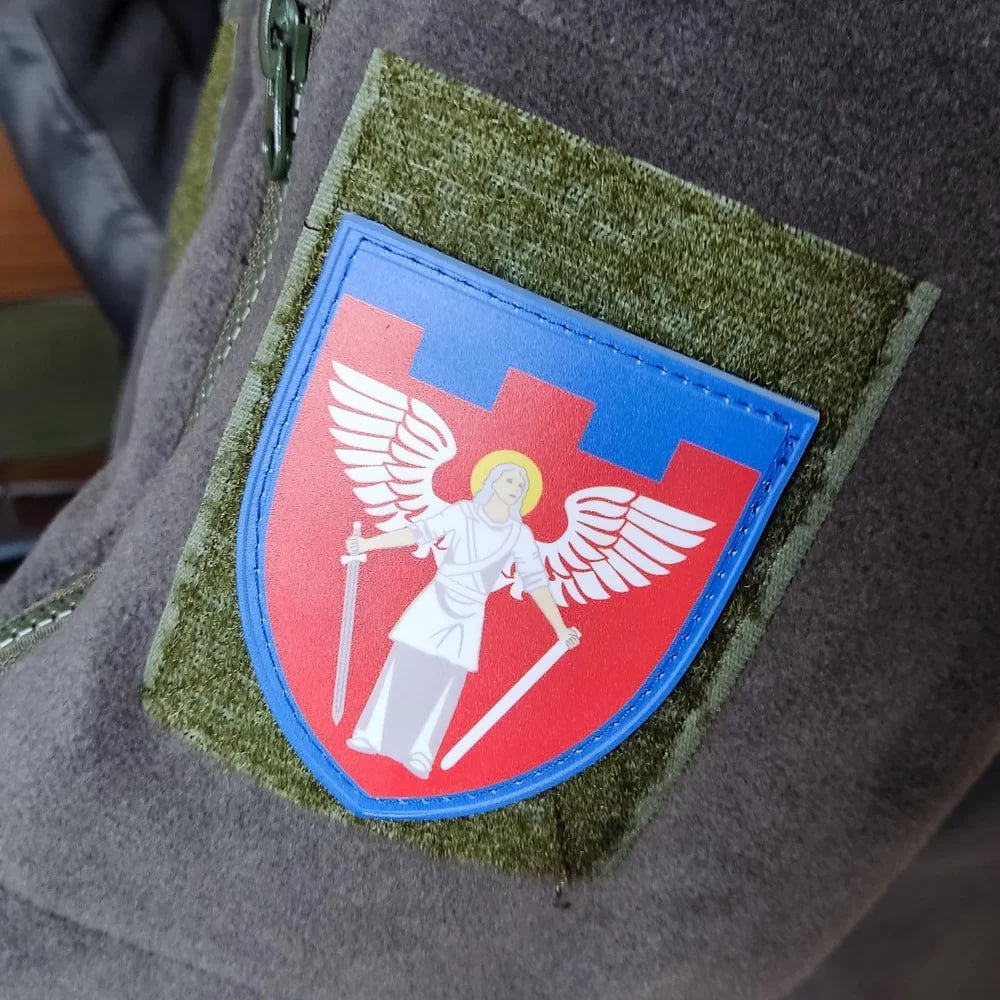 Шеврон ПВХ ТрО 114 бригади ЗСУ Київ