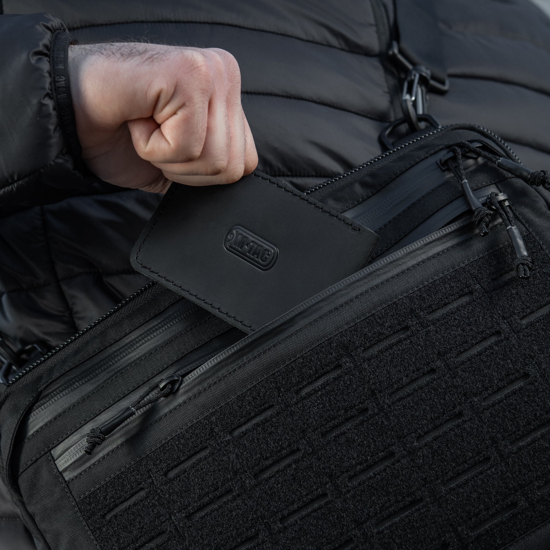 M-Tac сумка Admin Bag Large Elite з липучкою Black