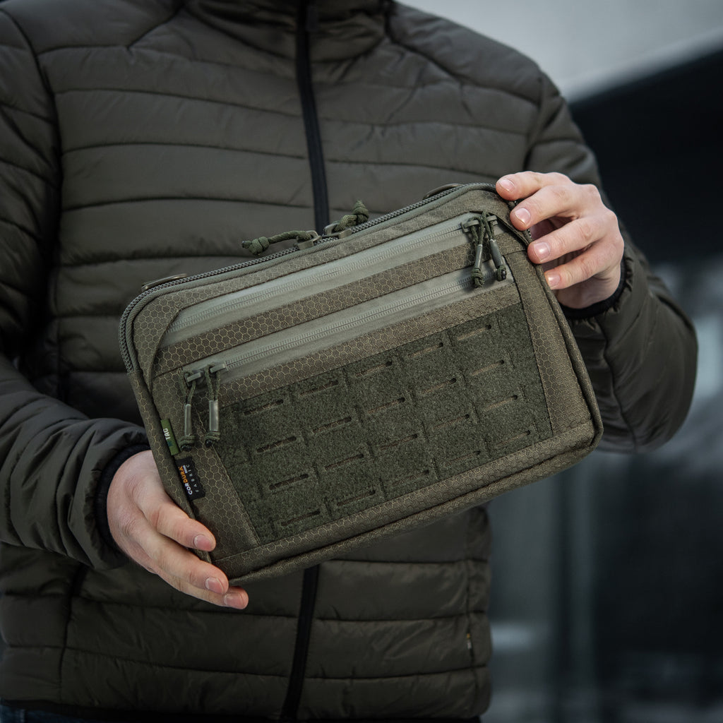 M-Tac сумка Admin Bag Medium Elite з липучкою Hex Ranger Green