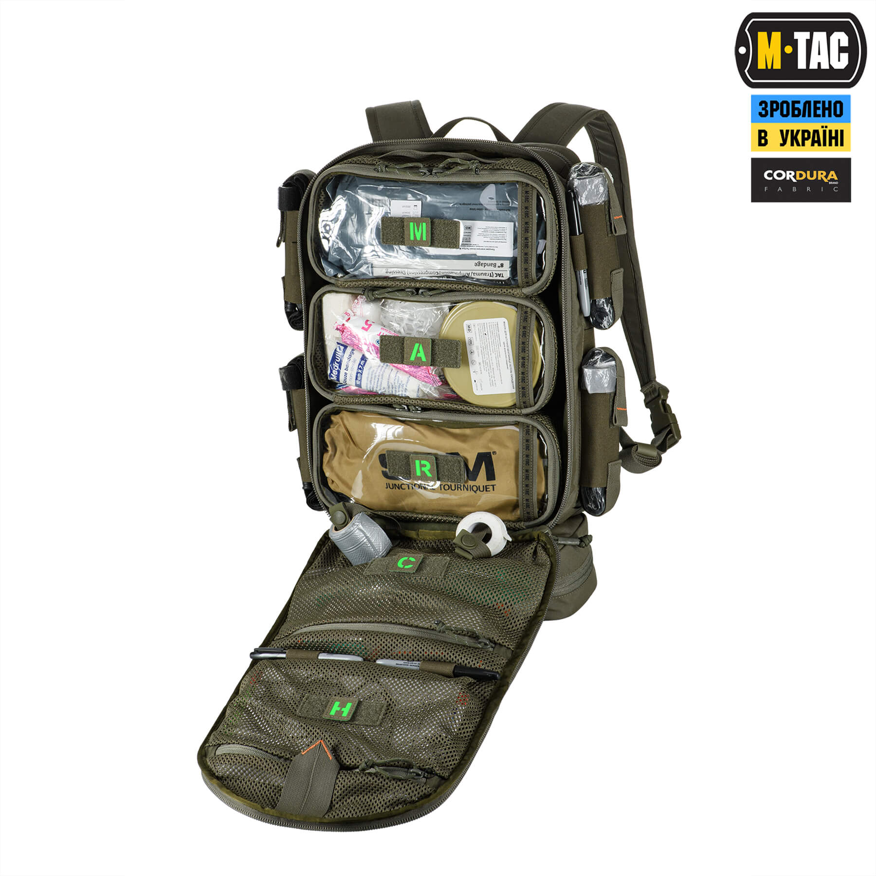 M-Tac нашивка MARCH Ranger Green/Green/GID