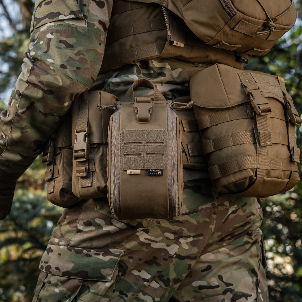 M-Tac підсумок медичний Elite Rip Off Gen.II Coyote