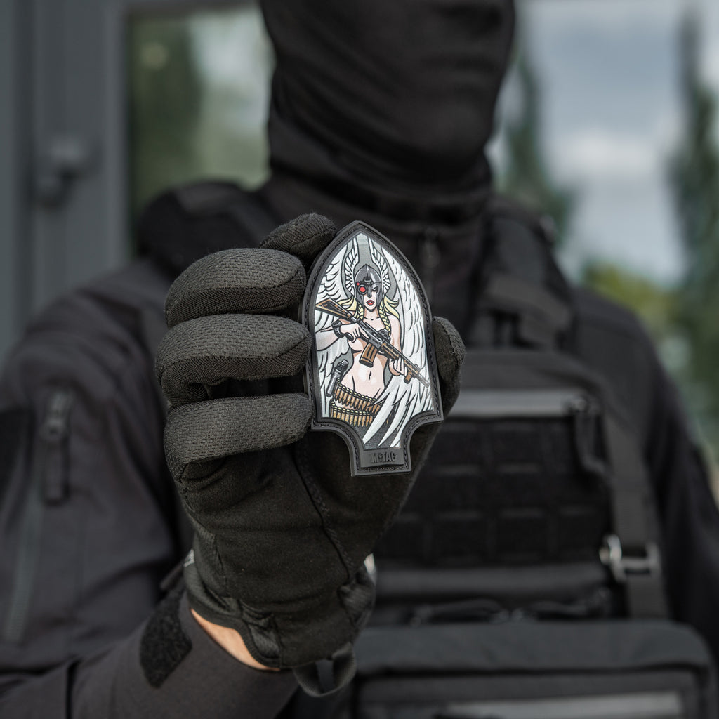 M-Tac нашивка Піка Валькірія PVC Black