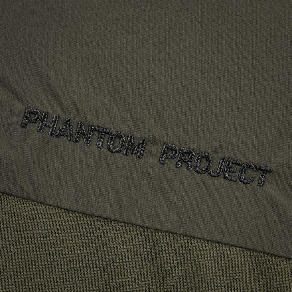 Phantom Project/M-Tac футболка Long Zipper combo Cotton Nylon Ranger Green